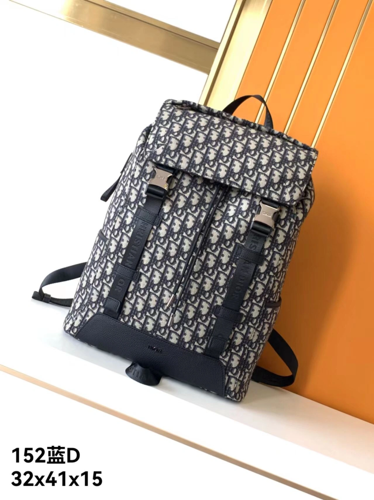 Mens Christian Dior Backpacks TimelessDesign 92094