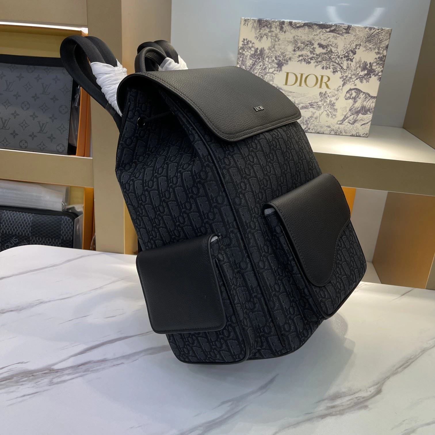 Mens Christian Dior Backpacks HighQuality 92085