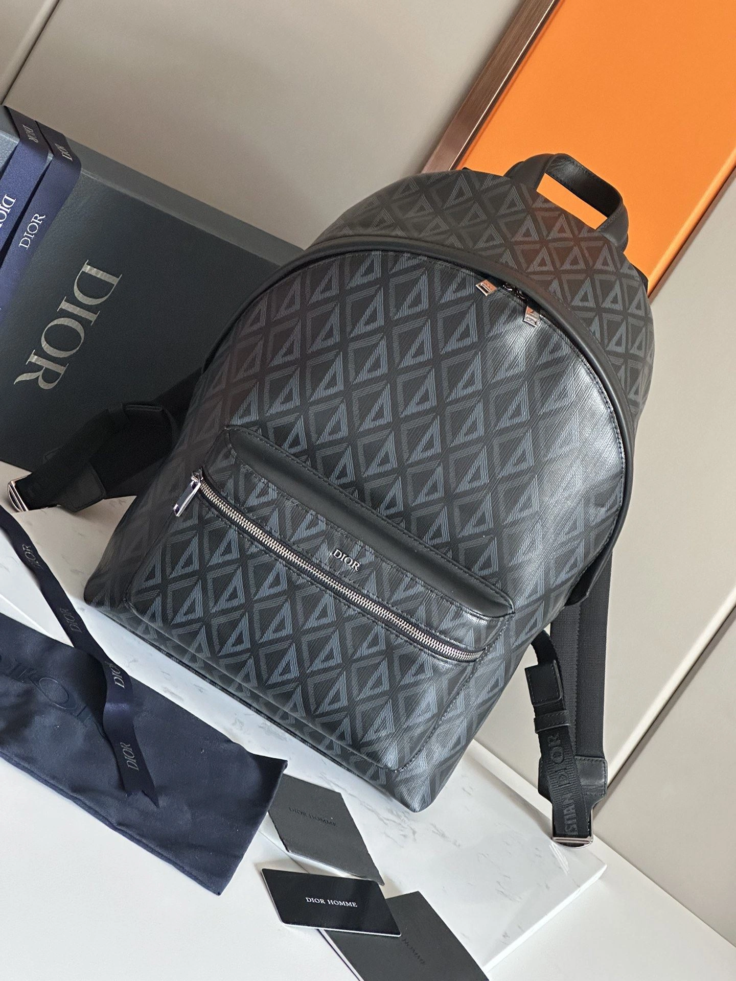 Mens Christian Dior Backpacks Efficient 92072