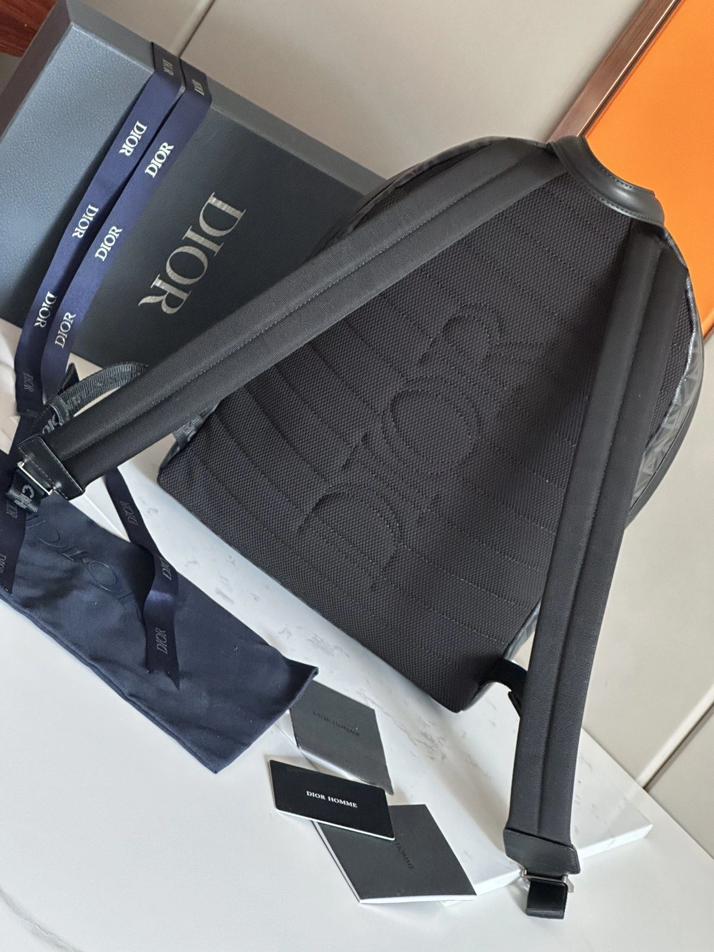Mens Christian Dior Backpacks Efficient 92072