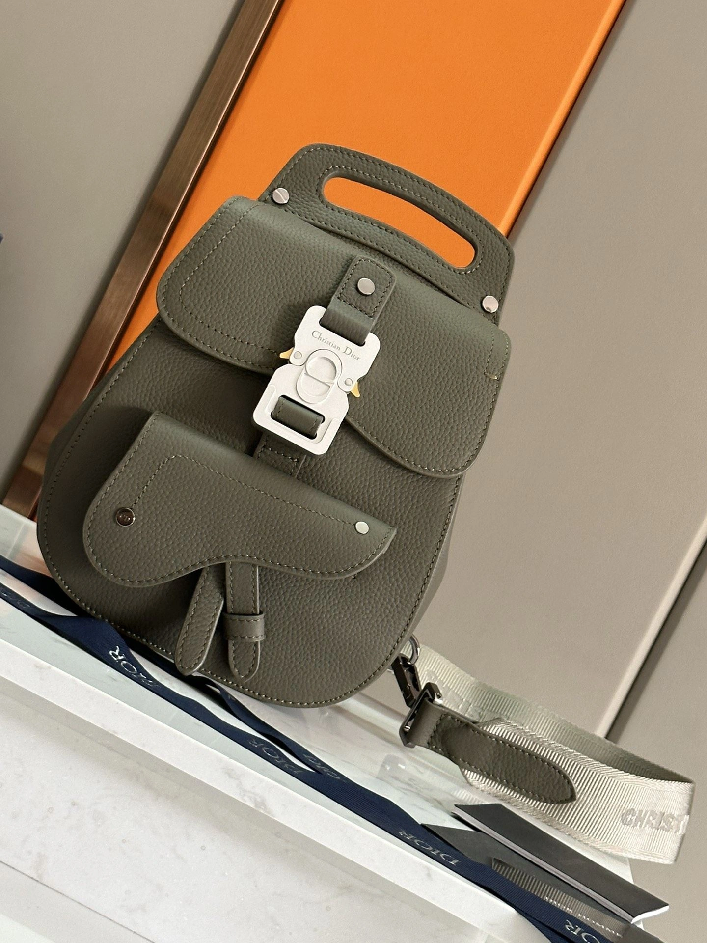 Mens Christian Dior Backpacks Resilient 92069