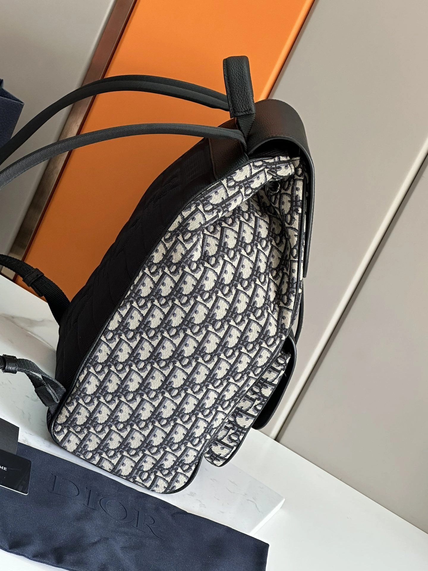 Sustainable Mens Christian Dior Backpacks 92082