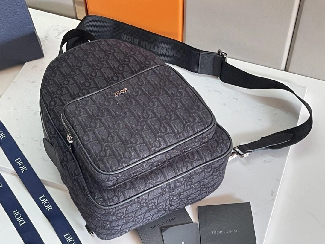 Mens Christian Dior Backpacks Durable 92057