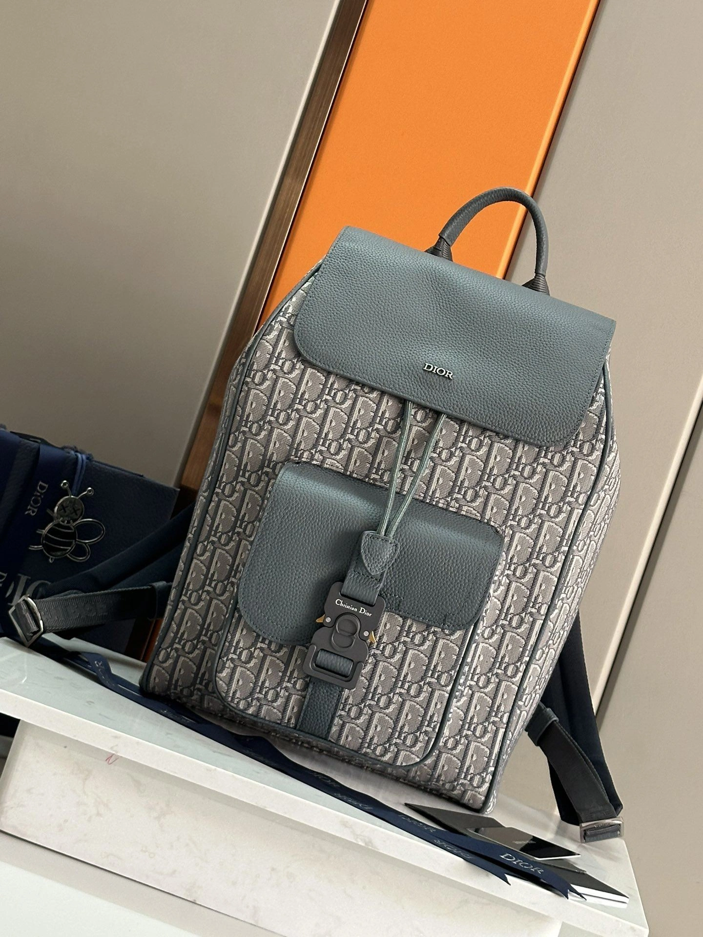 Stretchable Mens Christian Dior Backpacks 92060