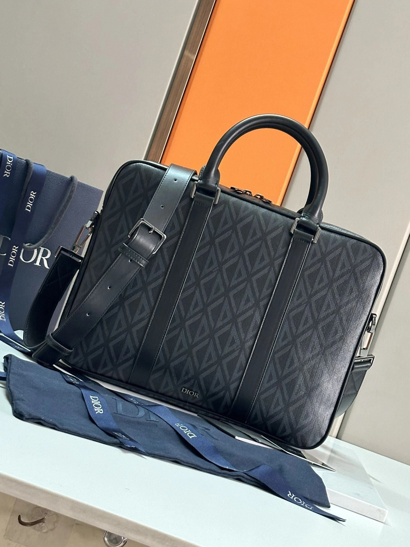 Practical Mens Christian Dior Briefcases 92078