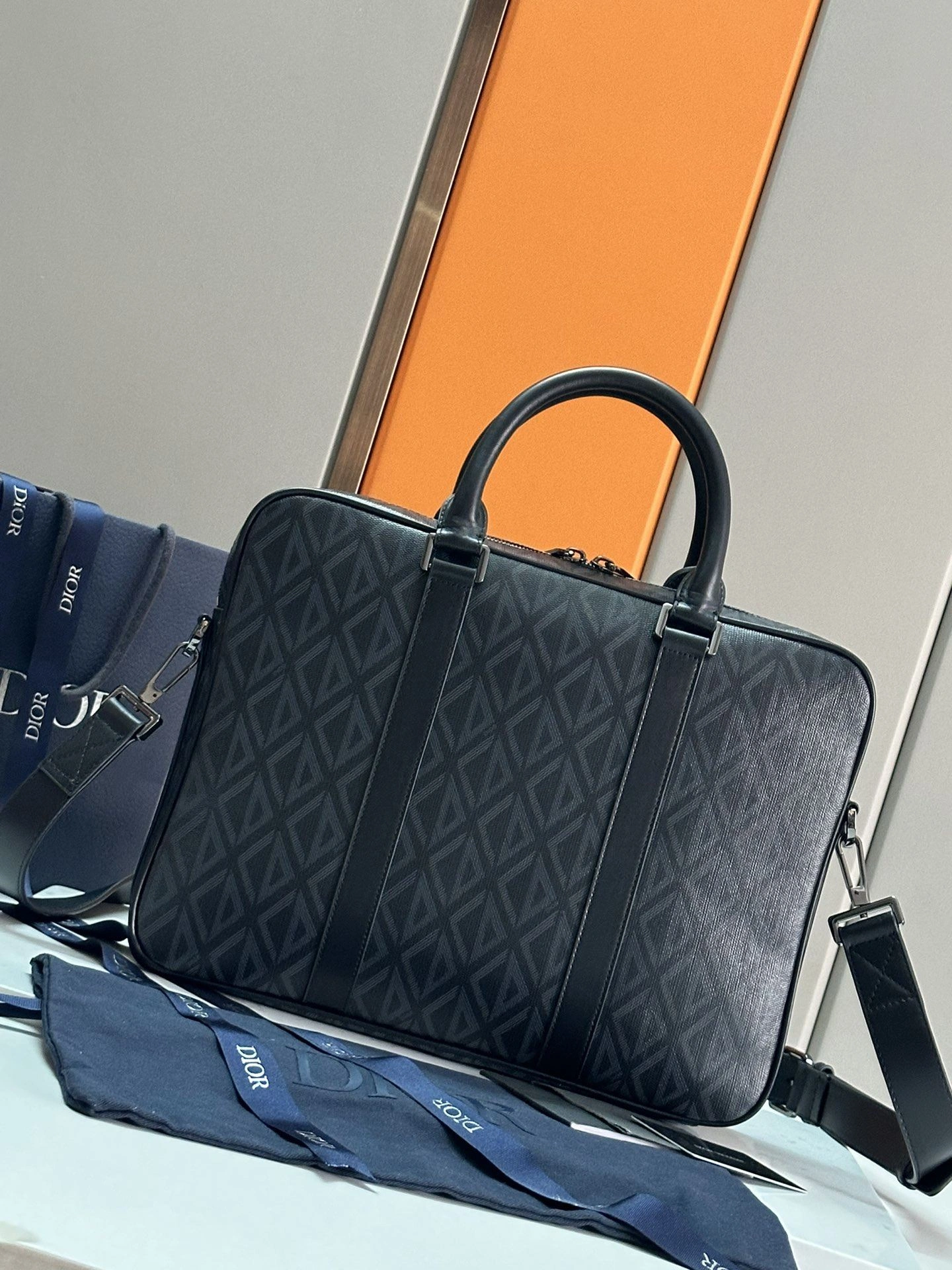 Practical Mens Christian Dior Briefcases 92078