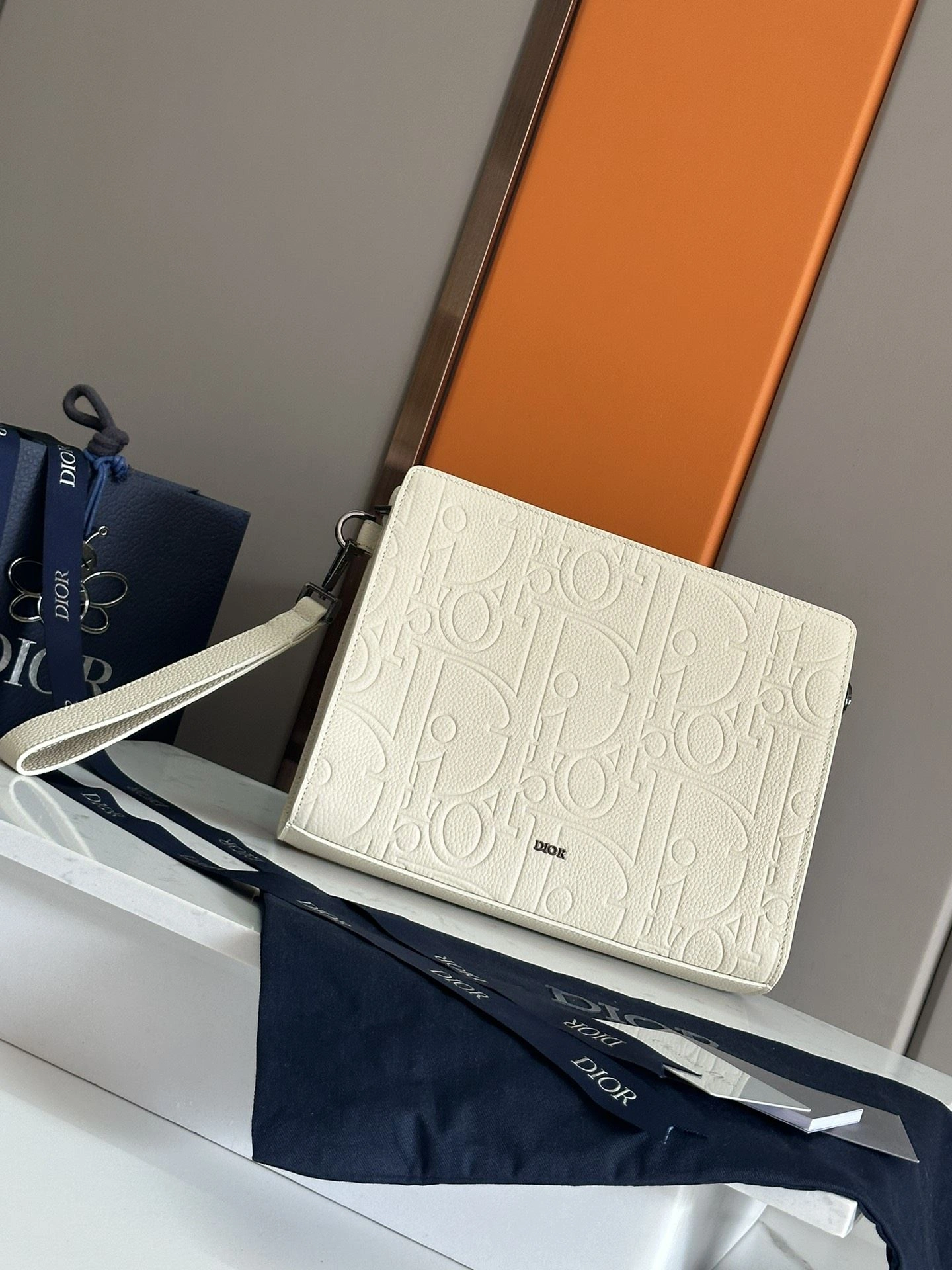 Mens Christian Dior Clutch Bags Comfortable 92038