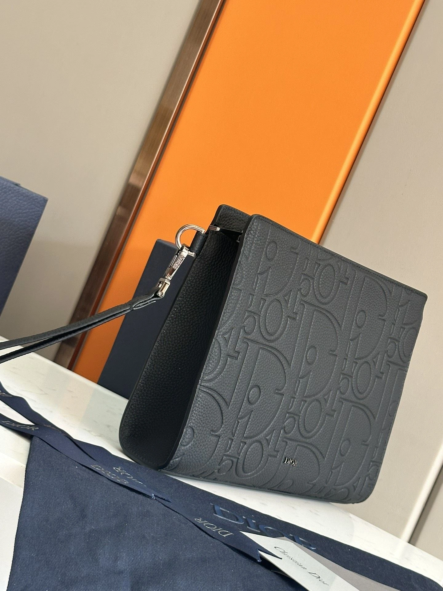Mens Christian Dior Clutch Bags Refined 92035