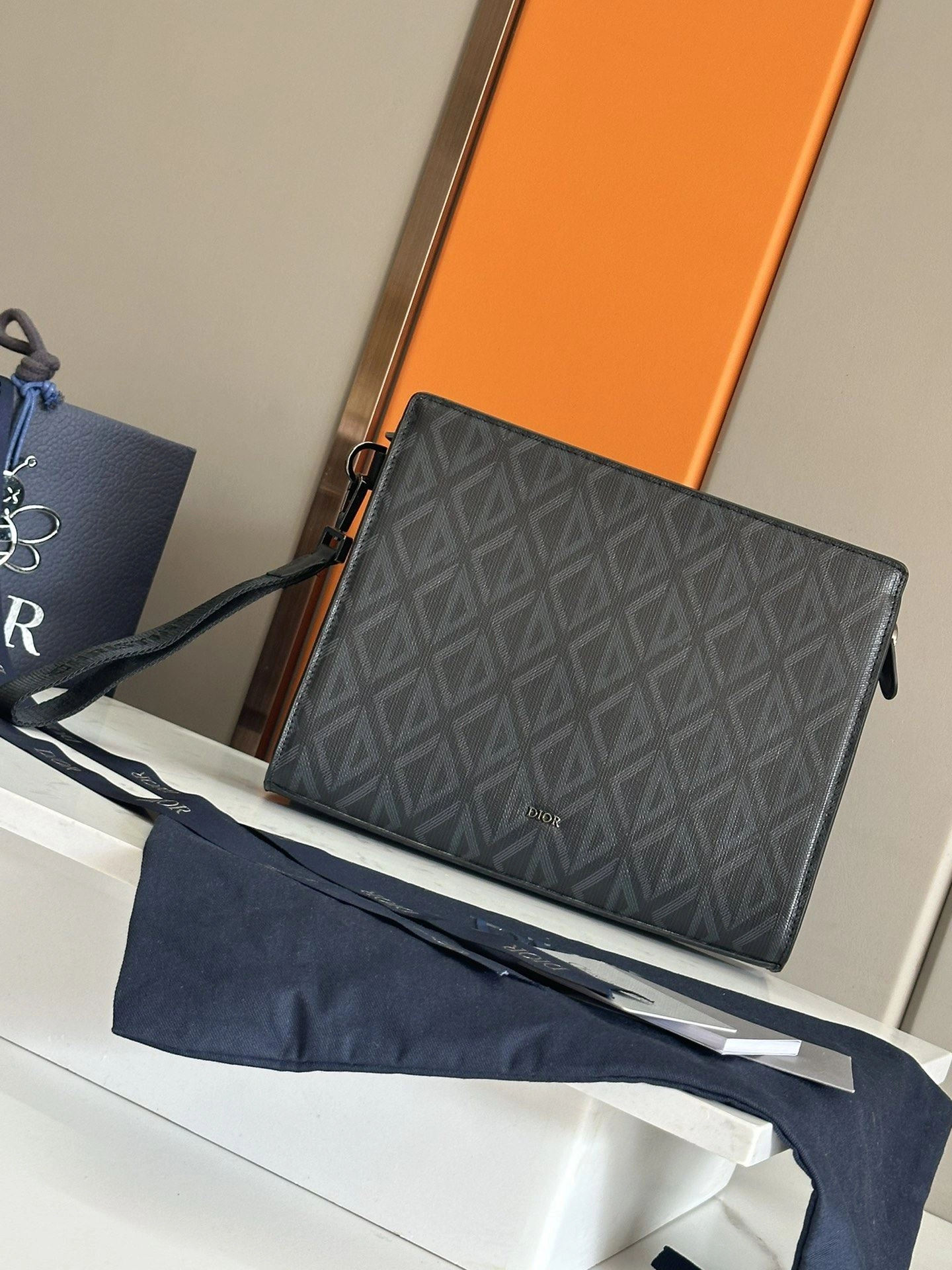 Mens Christian Dior Clutch Bags Lightweight 92033