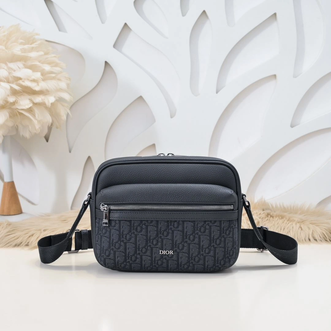 Mens Christian Dior Satchel Bags ZipUp 91001