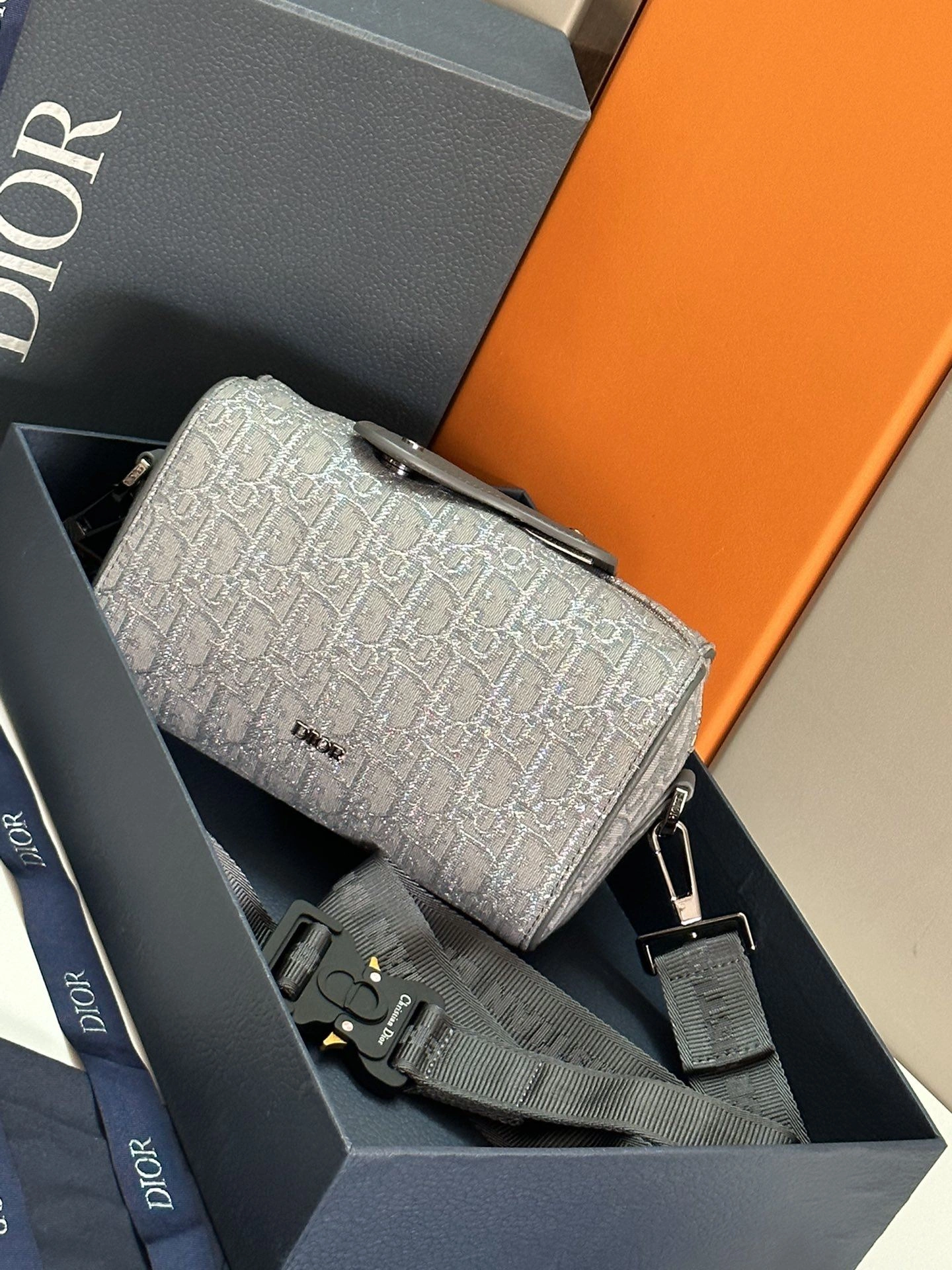 Mens Christian Dior Satchel Bags ZipUp 91986