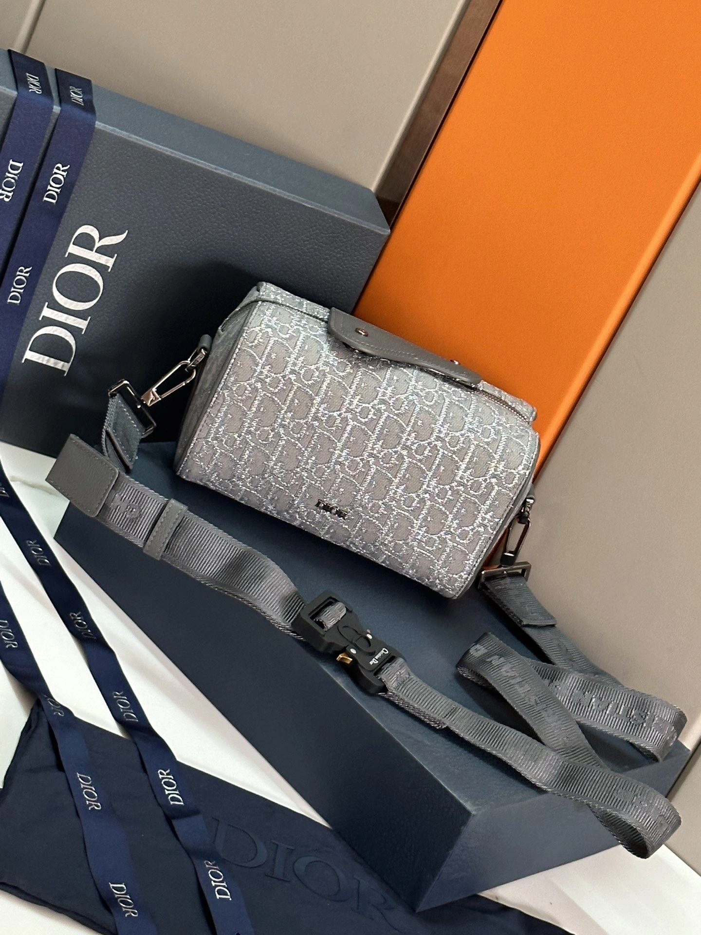 Mens Christian Dior Satchel Bags ZipUp 91986