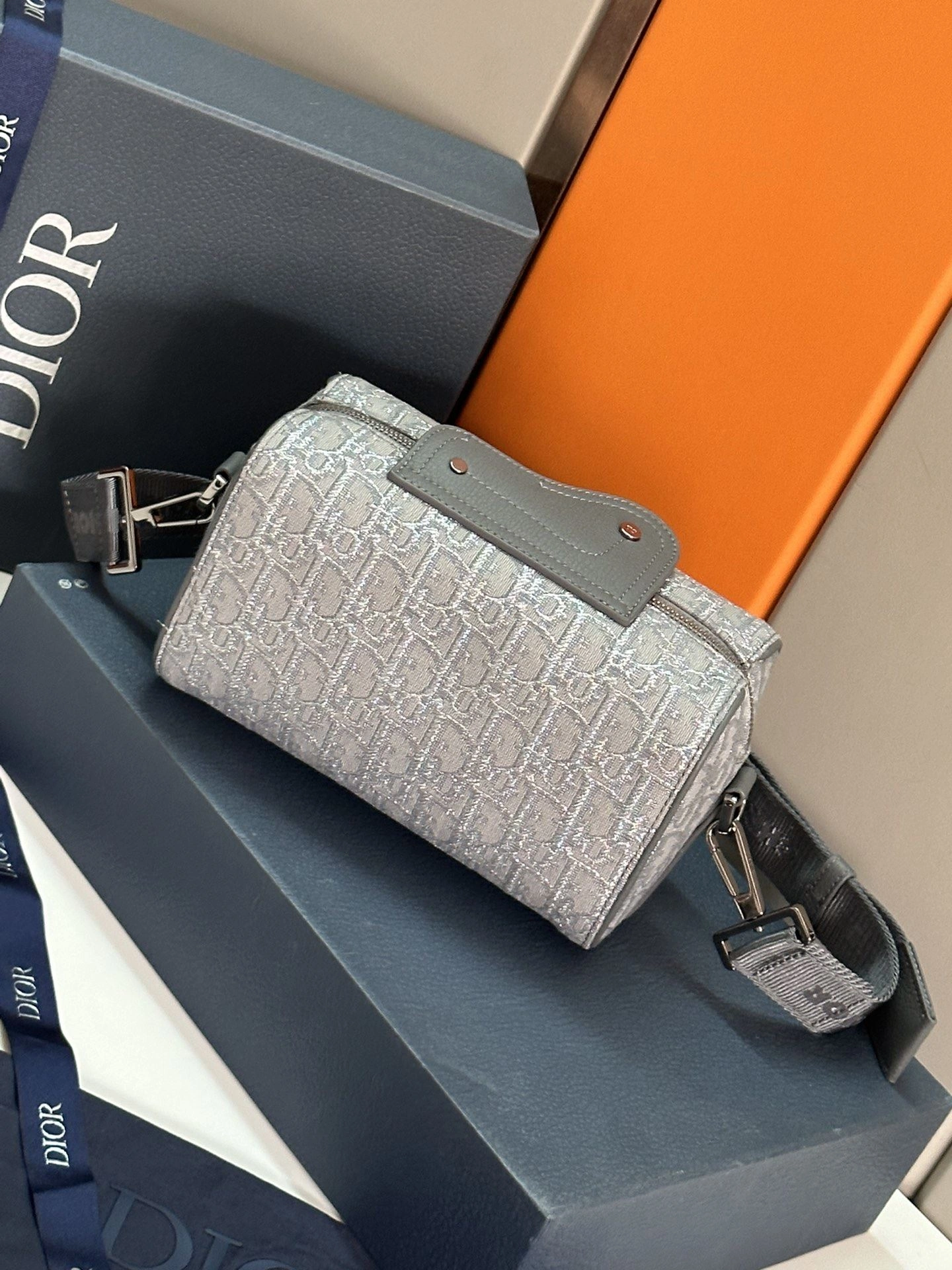 Mens Christian Dior Satchel Bags ZipUp 91986