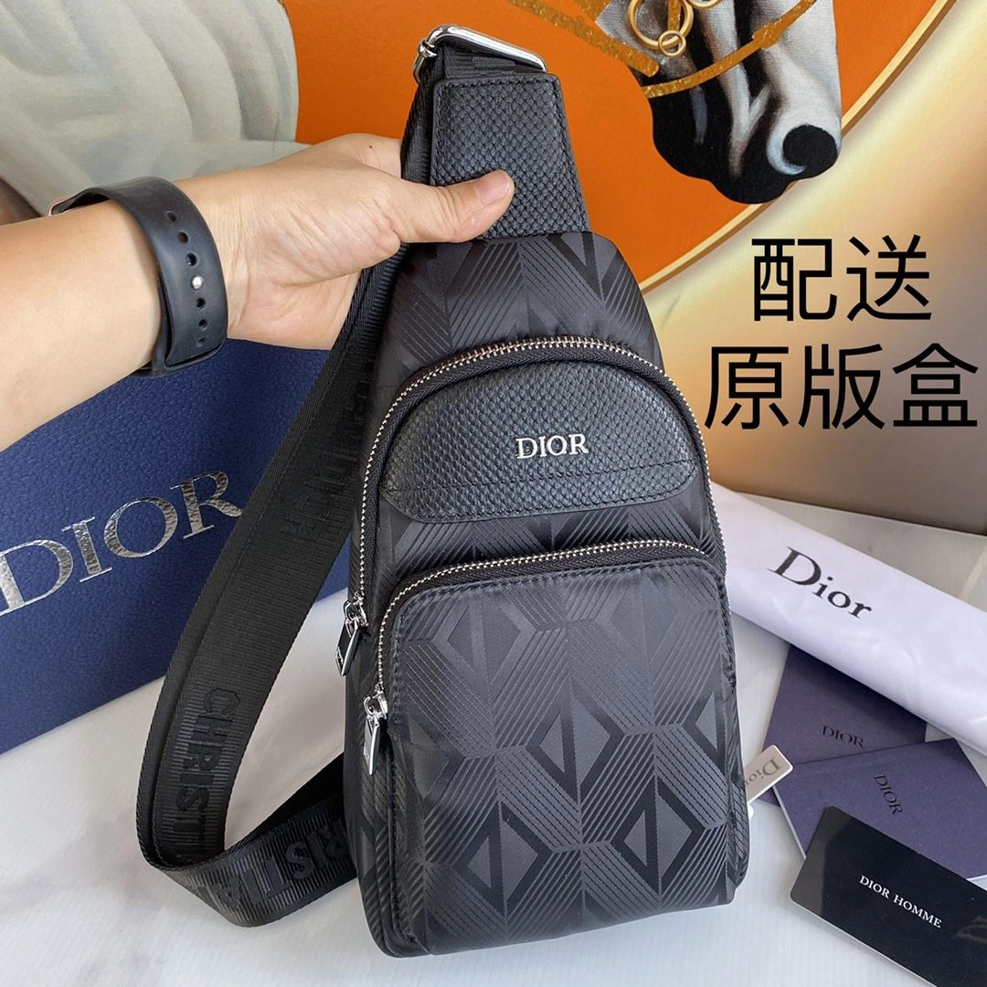 Colorful Mens Christian Dior Waist Chest Packs 93240