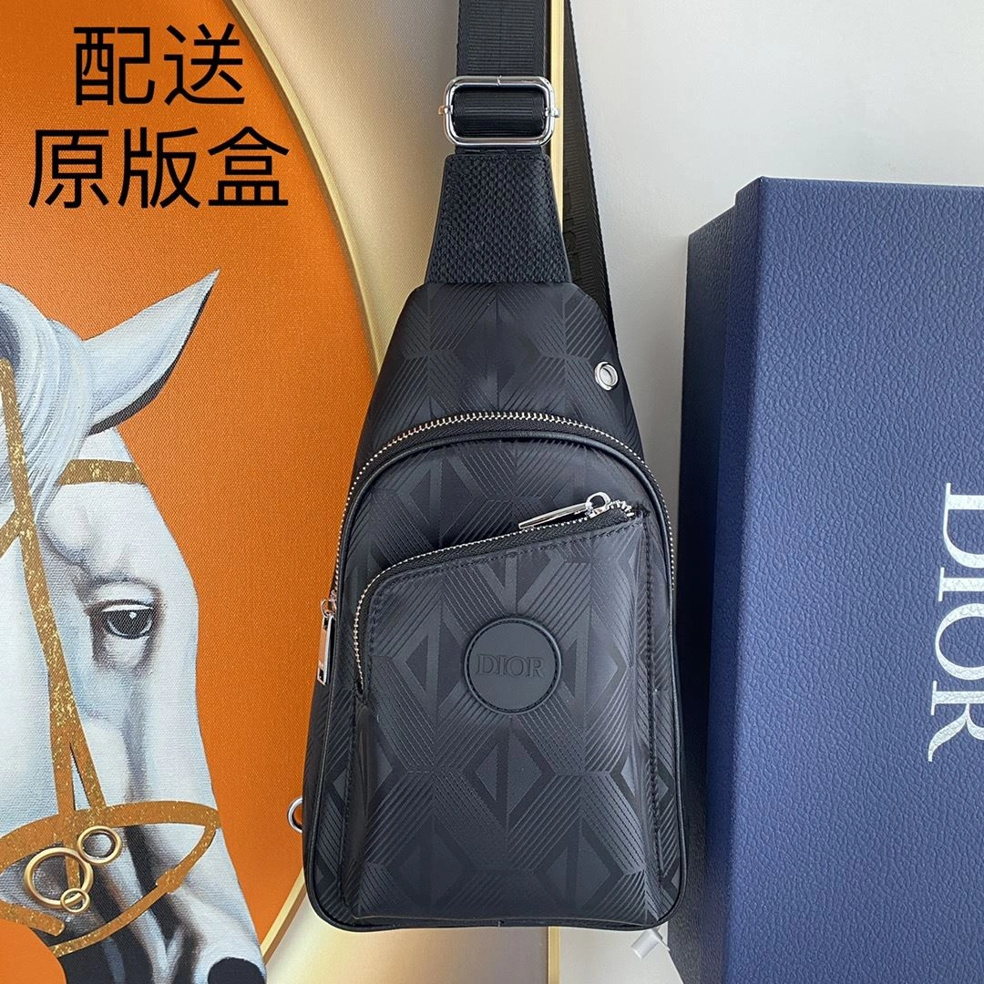 Mens Christian Dior Waist Chest Packs MultiPurpose 93192