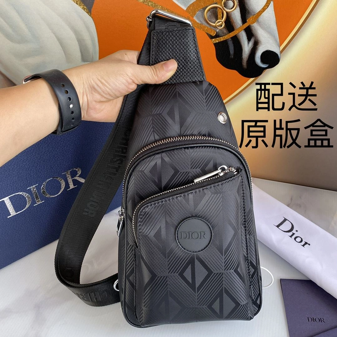 Mens Christian Dior Waist Chest Packs MultiPurpose 93192