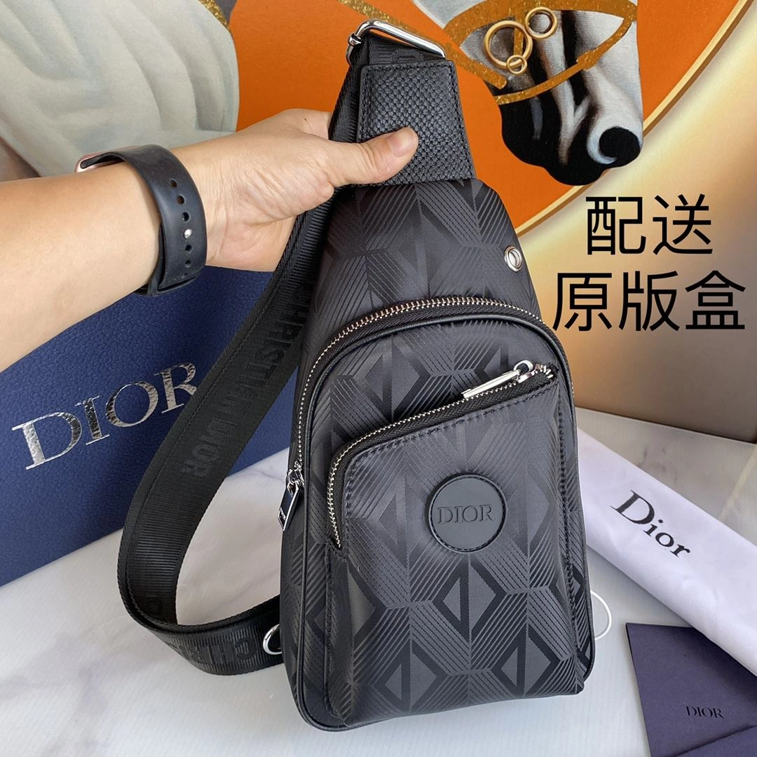 Mens Christian Dior Waist Chest Packs MultiPurpose 93192