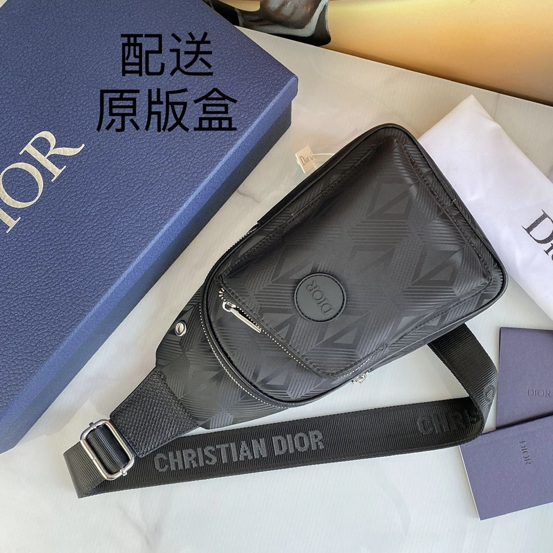 Mens Christian Dior Waist Chest Packs MultiPurpose 93192