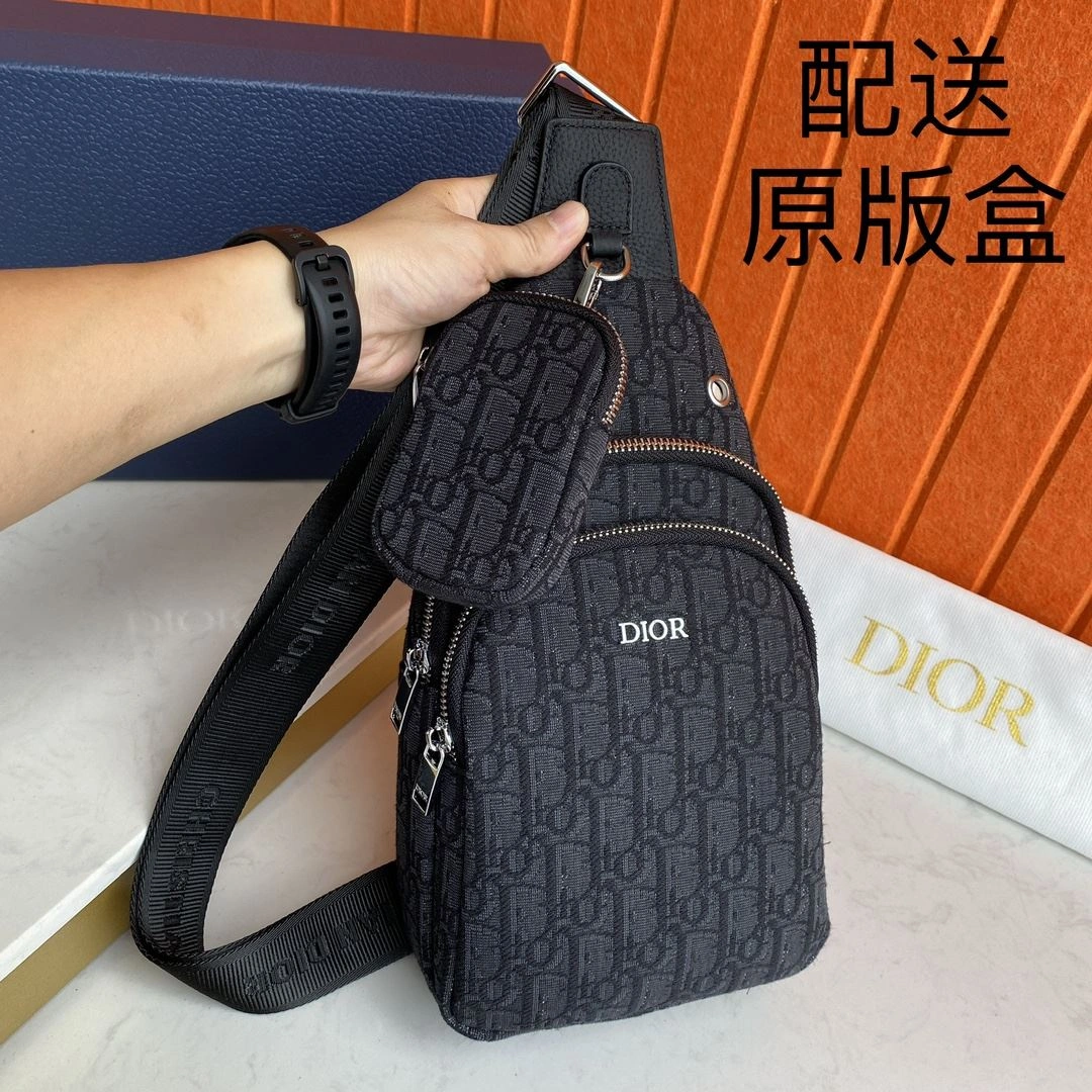 Breathable Mens Christian Dior Waist Chest Packs 93186
