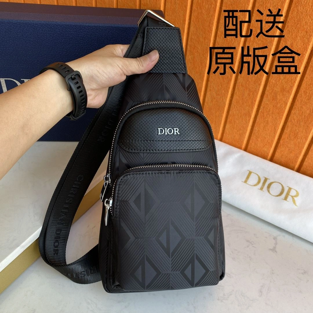 TravelReady Mens Christian Dior Waist Chest Packs 93183