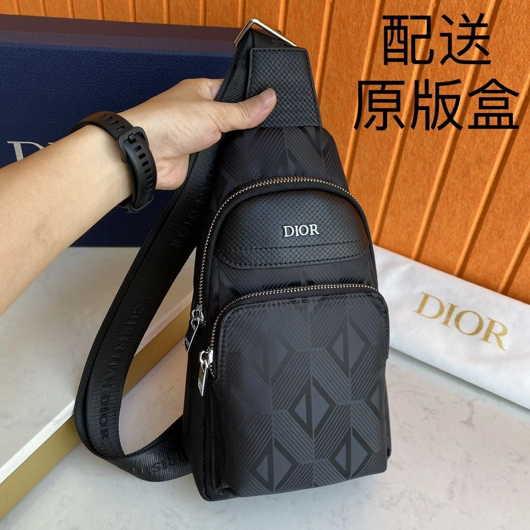 TravelReady Mens Christian Dior Waist Chest Packs 93183