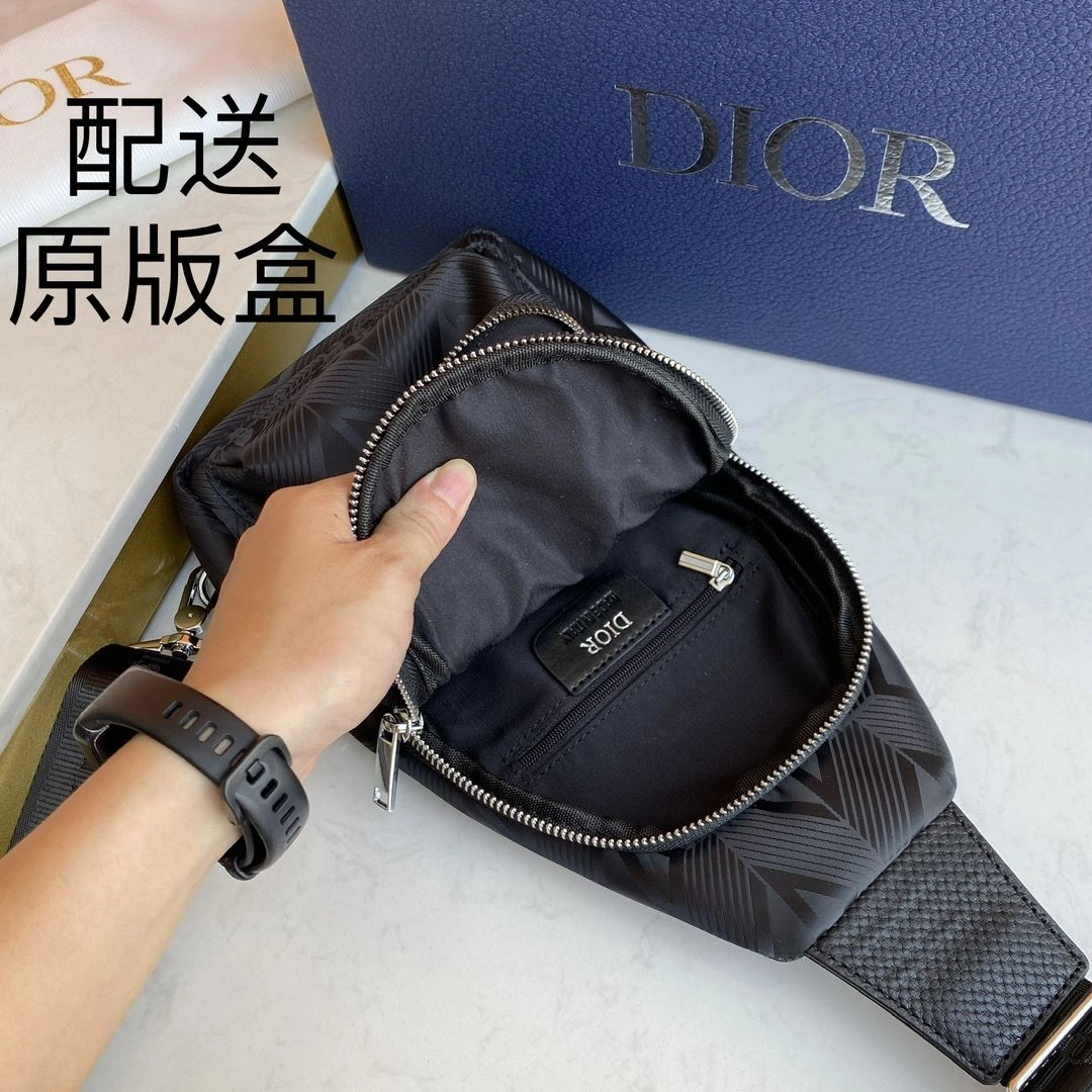 TravelReady Mens Christian Dior Waist Chest Packs 93183