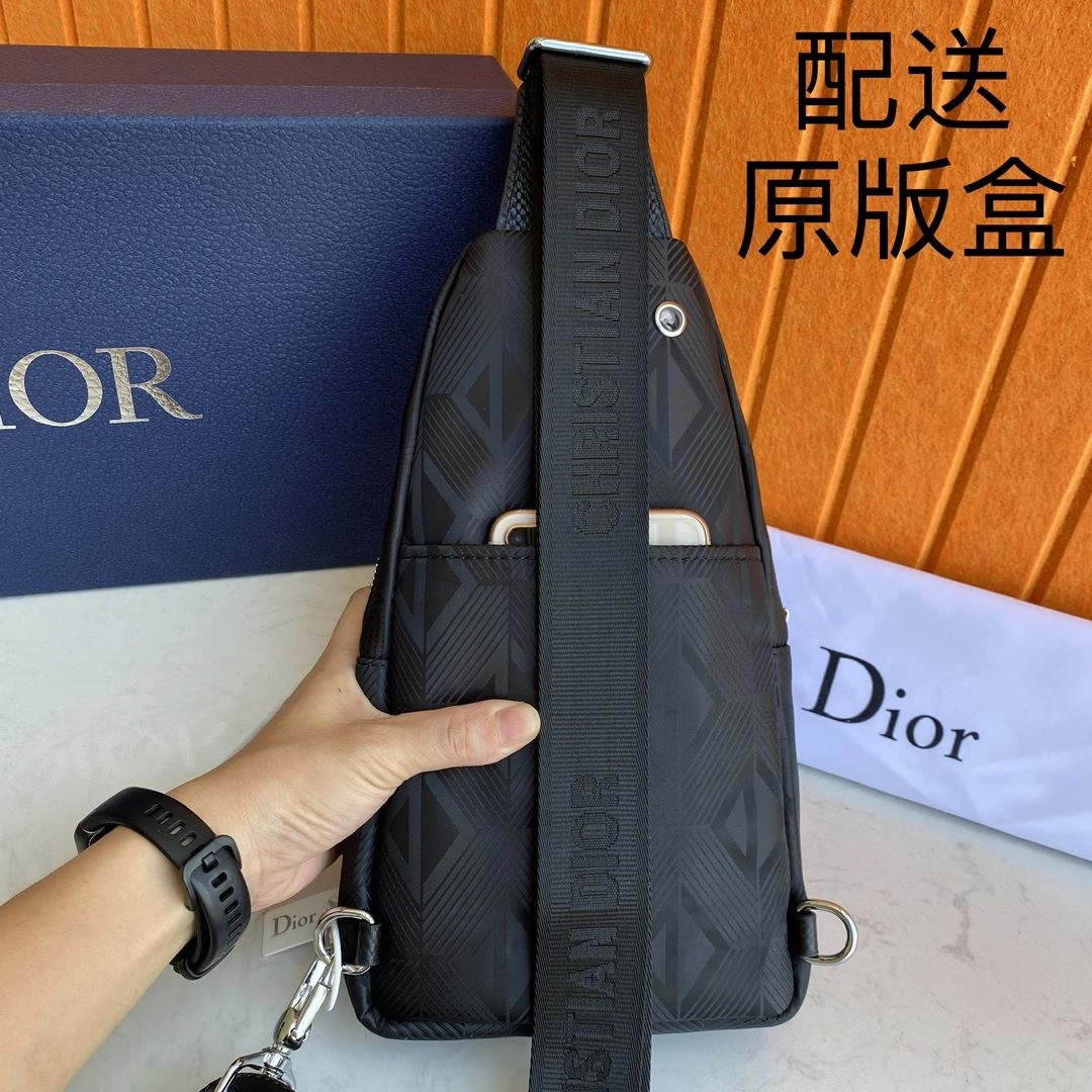 Mens Christian Dior Waist Chest Packs Compact 93217