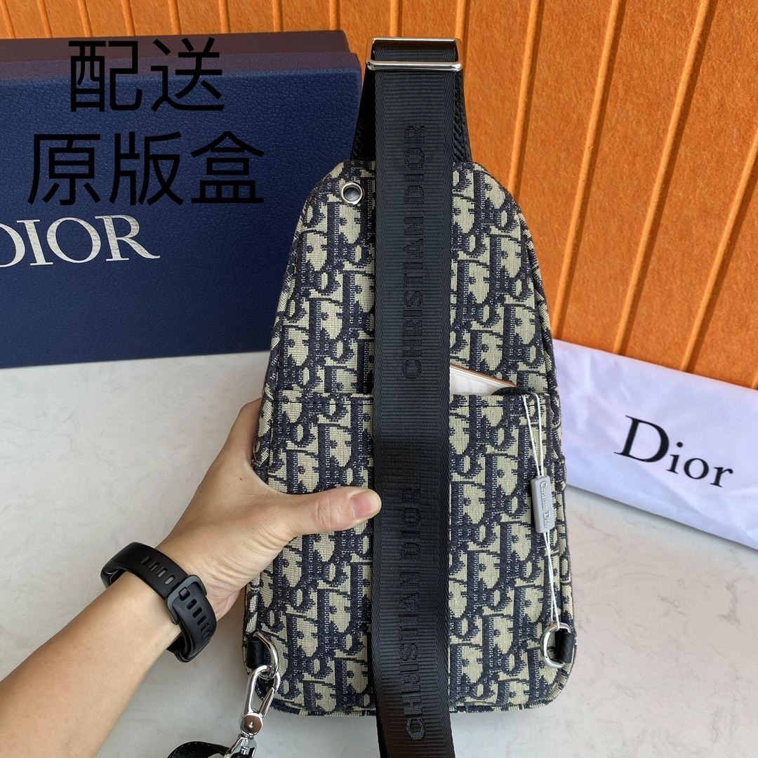 Mens Christian Dior Waist Chest Packs Trendy 93180