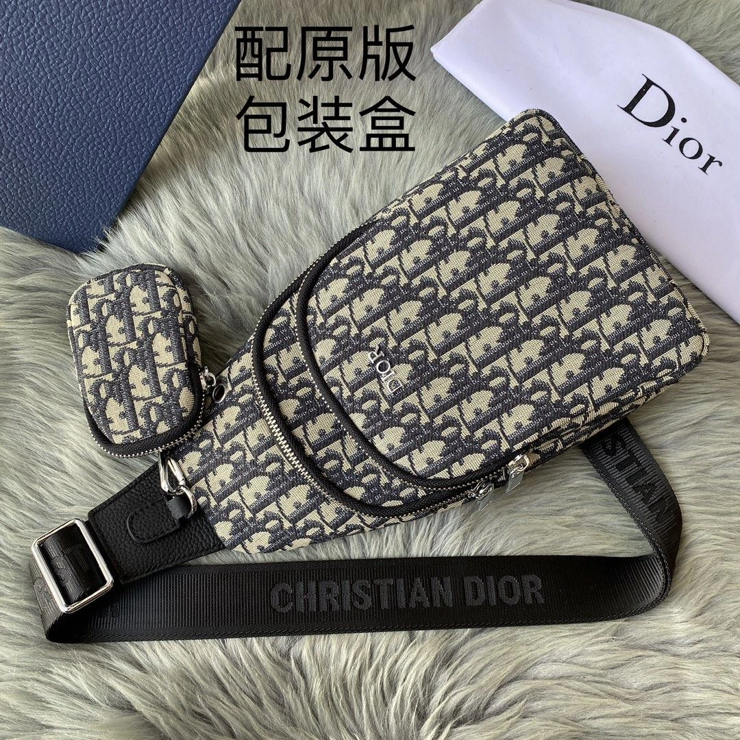 Mens Christian Dior Waist Chest Packs Sleek 93173