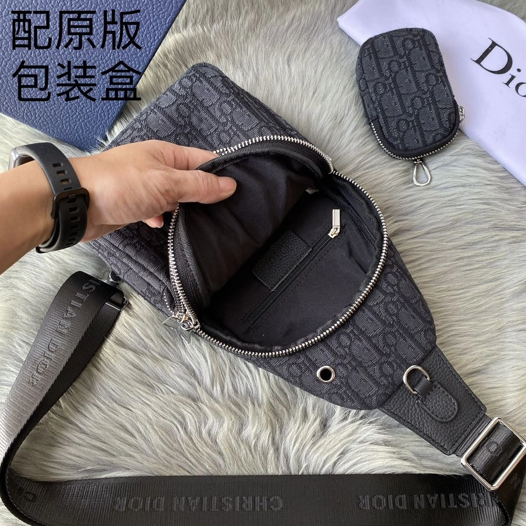 Sustainable Mens Christian Dior Waist Chest Packs 93178