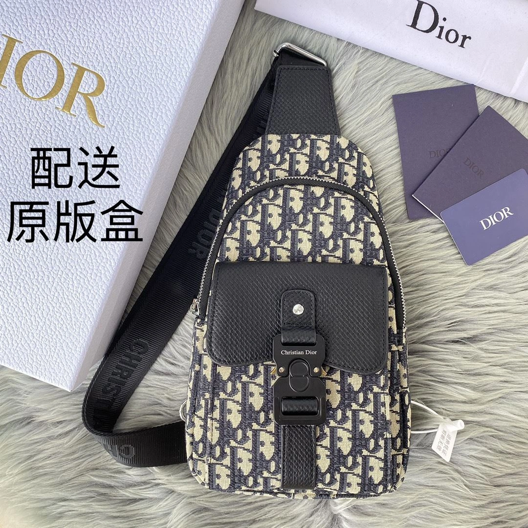 Mens Christian Dior Waist Chest Packs Contemporary 93174