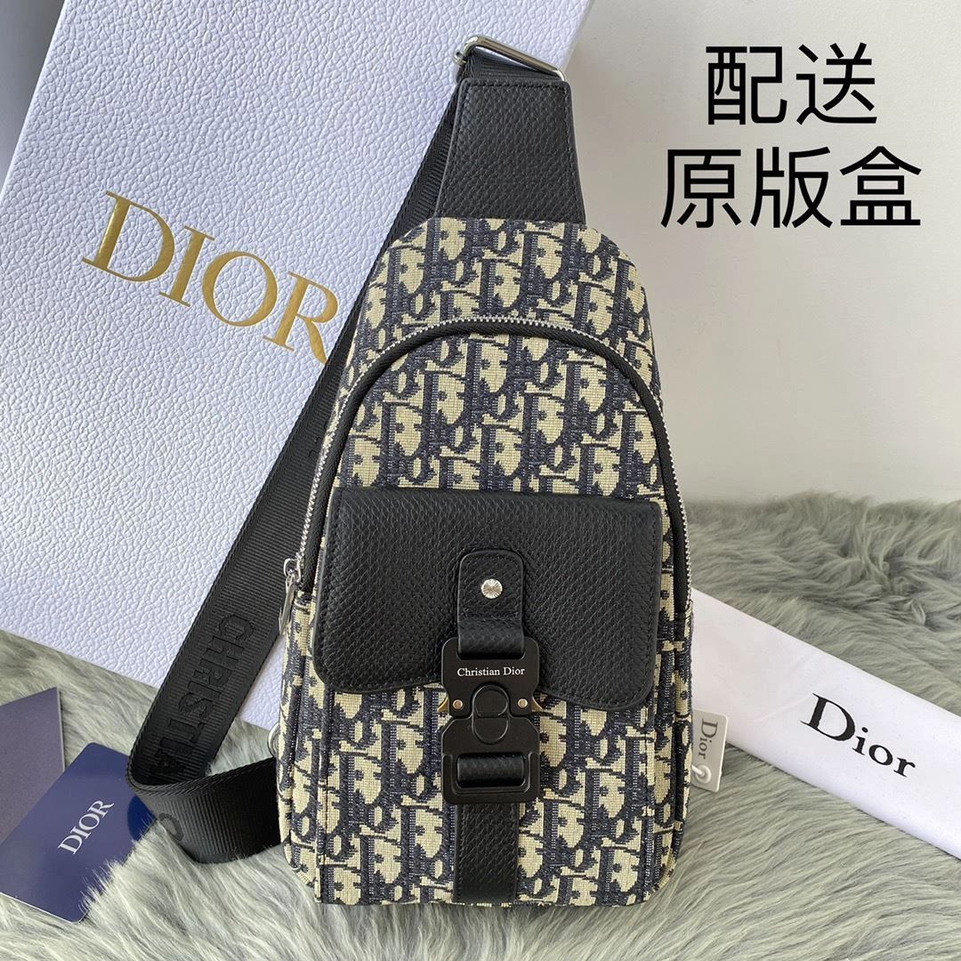 Mens Christian Dior Waist Chest Packs Contemporary 93174