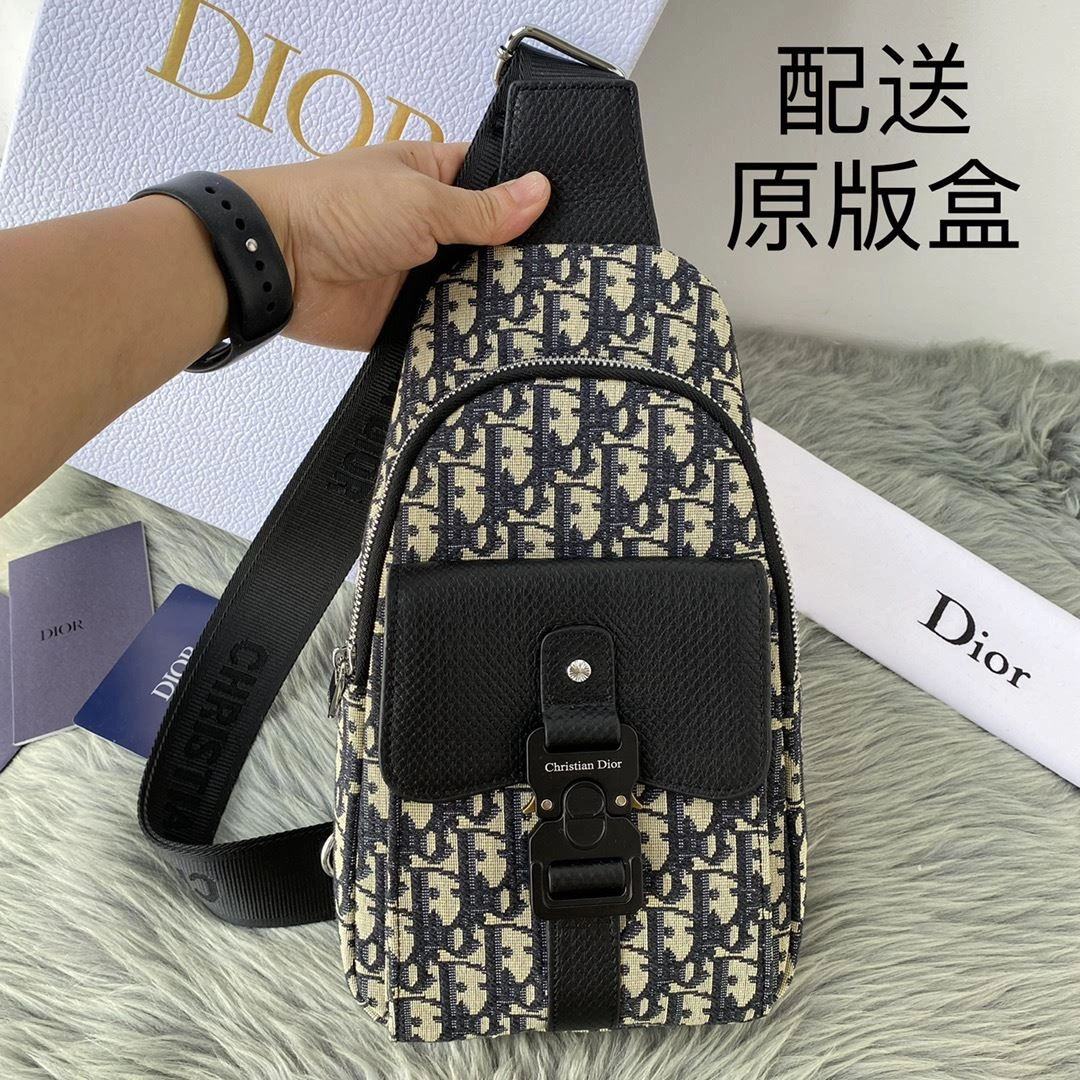 Mens Christian Dior Waist Chest Packs Contemporary 93174