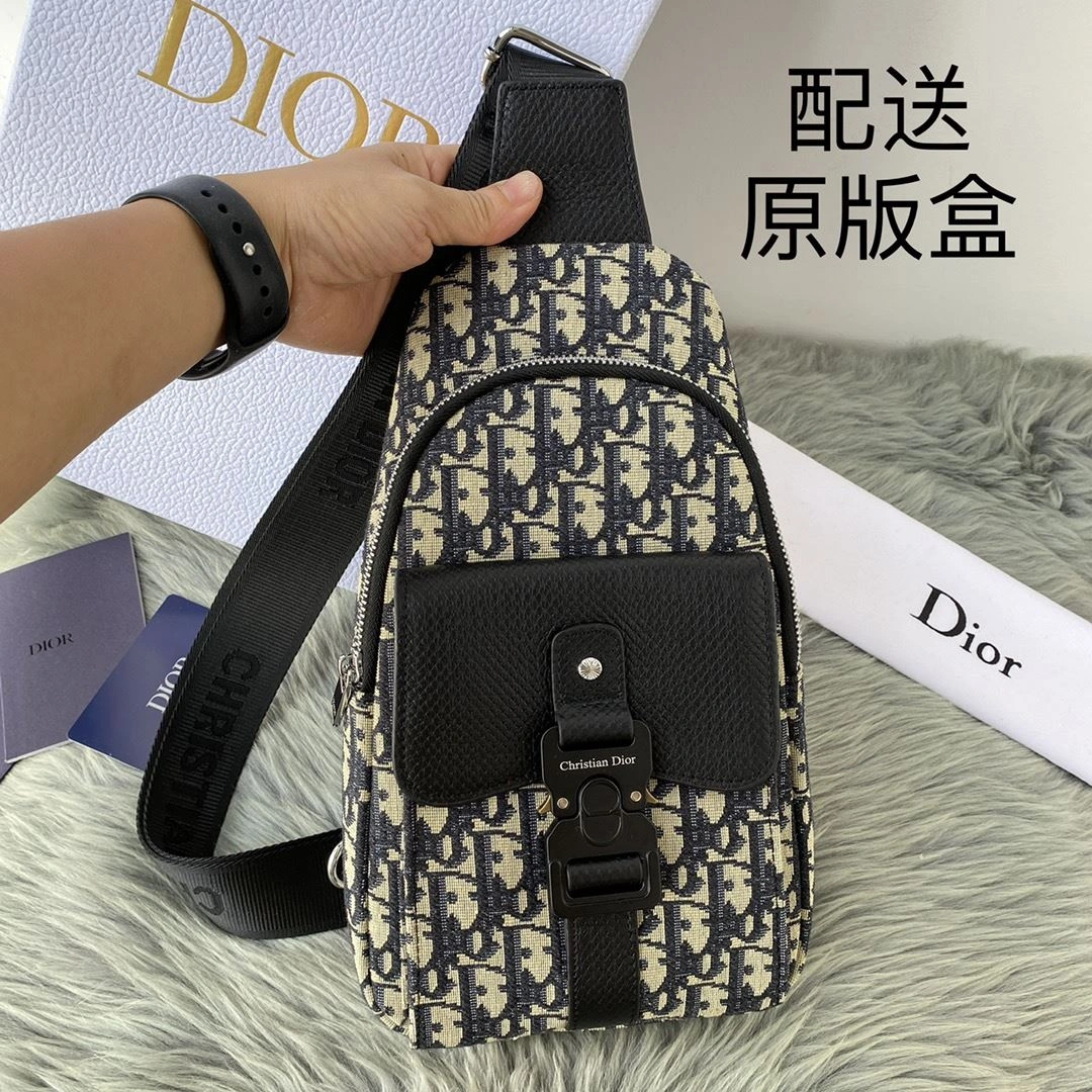 Mens Christian Dior Waist Chest Packs Contemporary 93174