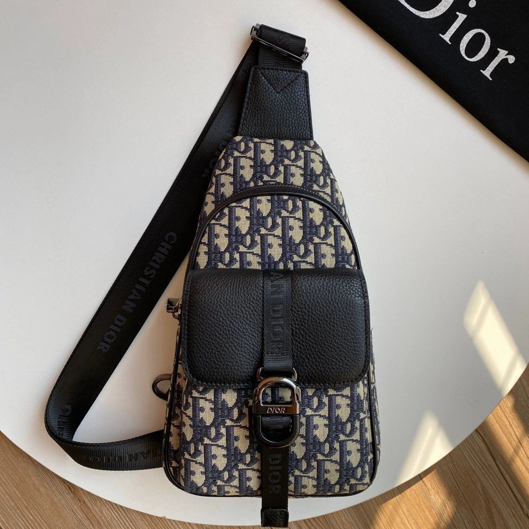 Mens Christian Dior Waist Chest Packs Popular 91865