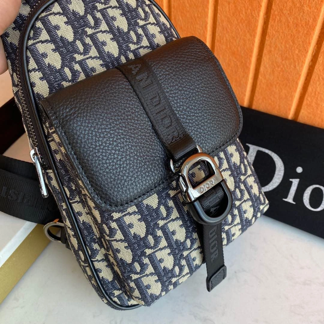 WaterResistant Mens Christian Dior Waist Chest Packs 91852