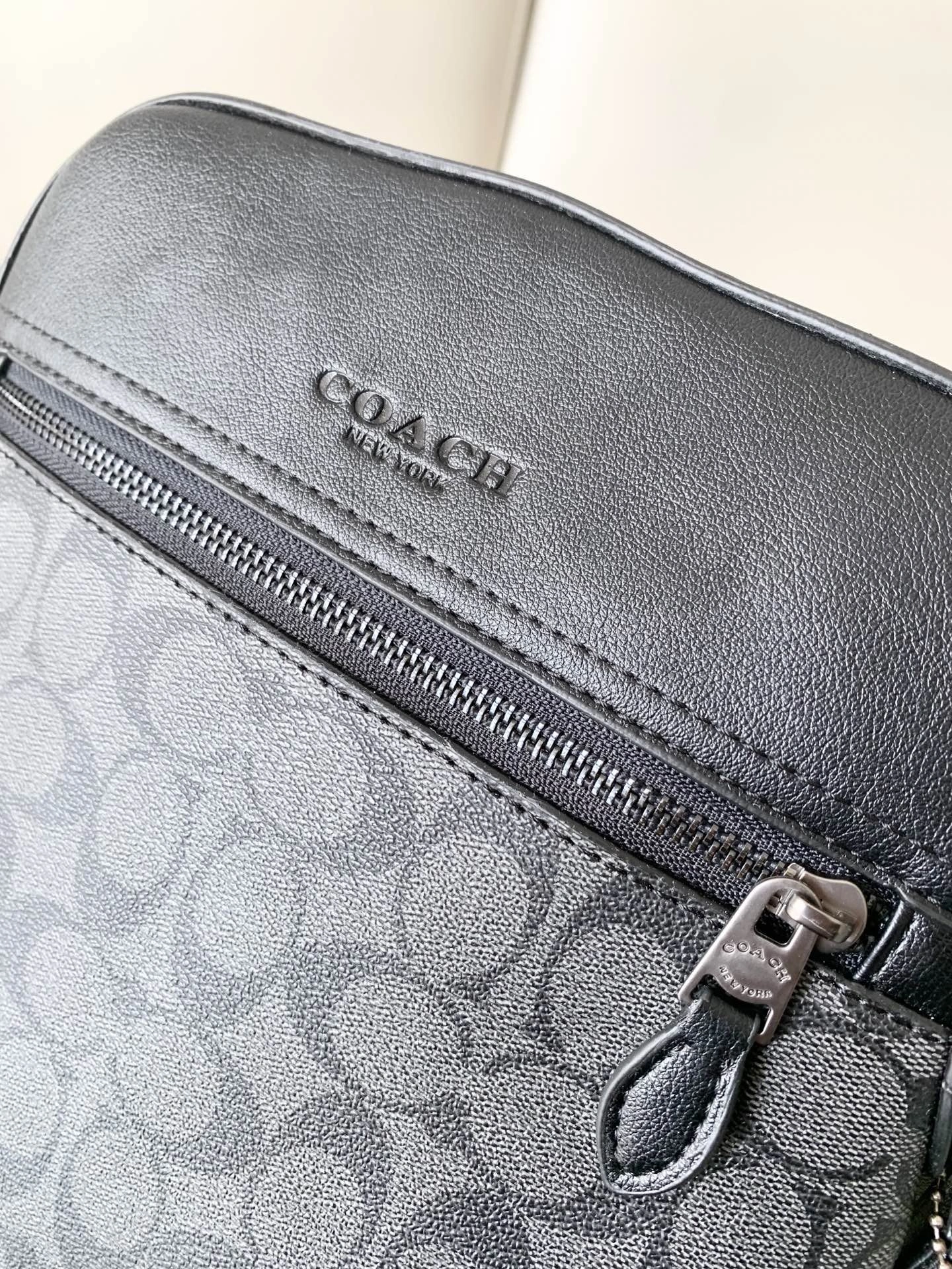 Mens Coach Satchel Bags SmoothTexture 93165