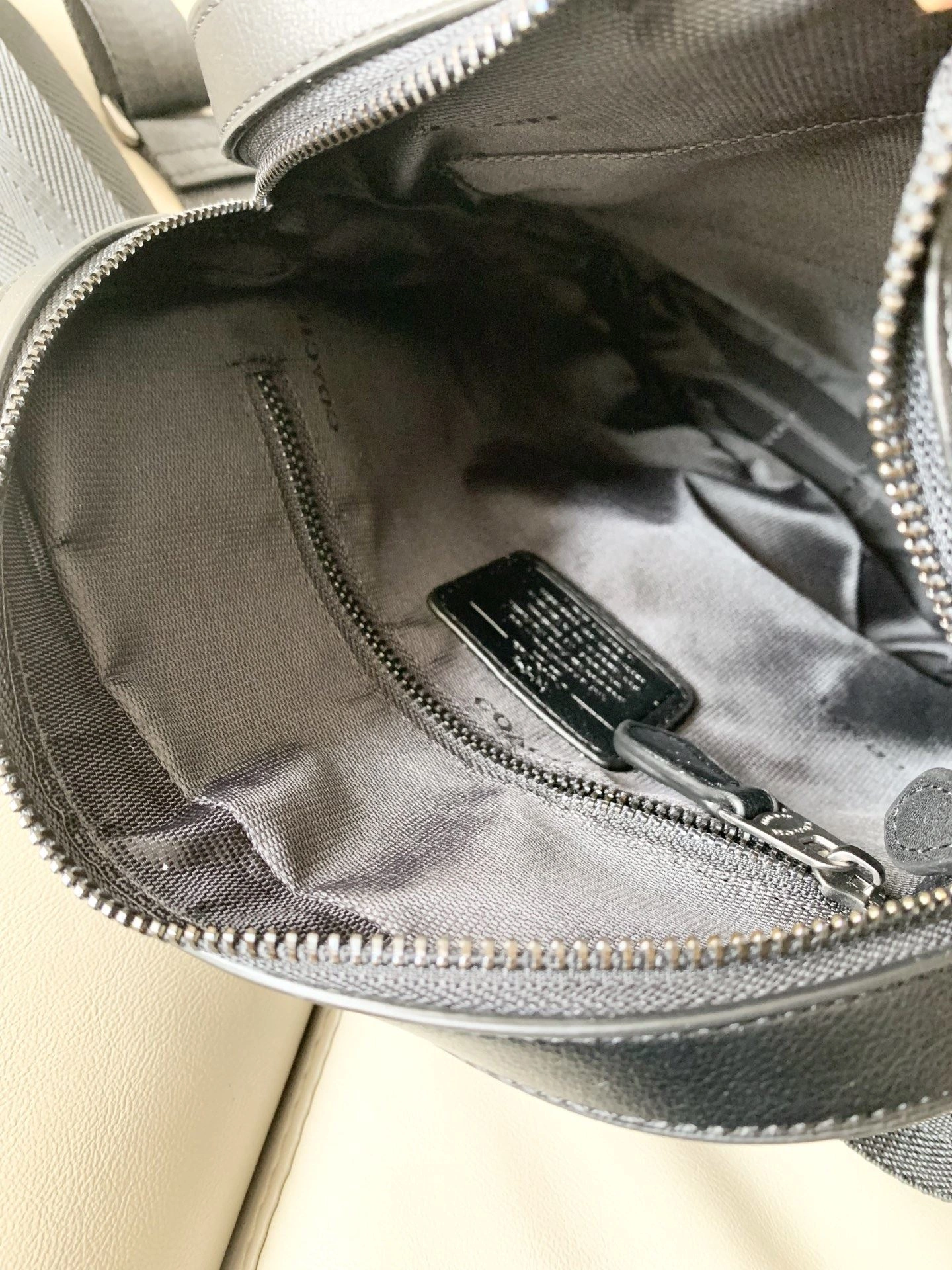 Mens Coach Satchel Bags SmoothTexture 93165