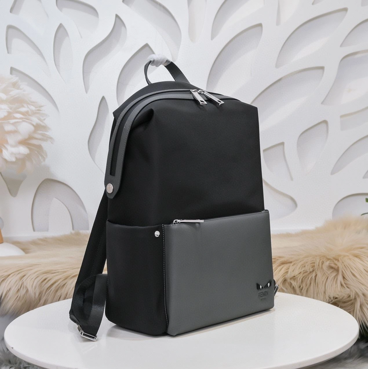 Mens Fendi Backpacks Elegant 90918