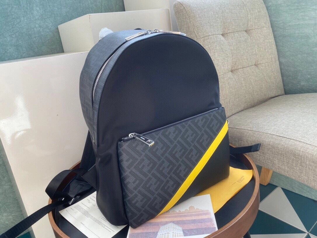 Mens Fendi Backpacks Supportive 93189