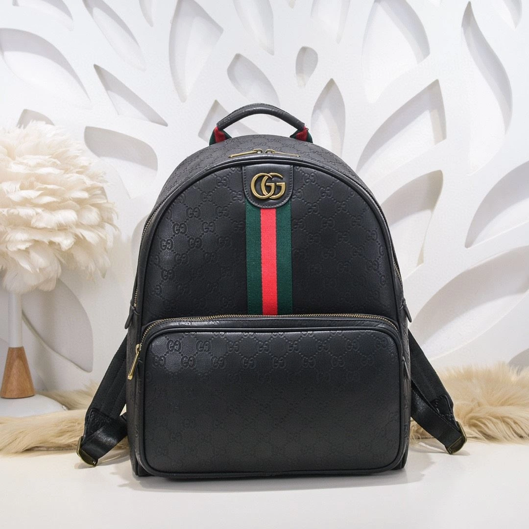 Mens Gucci Backpacks ZipUp 90905