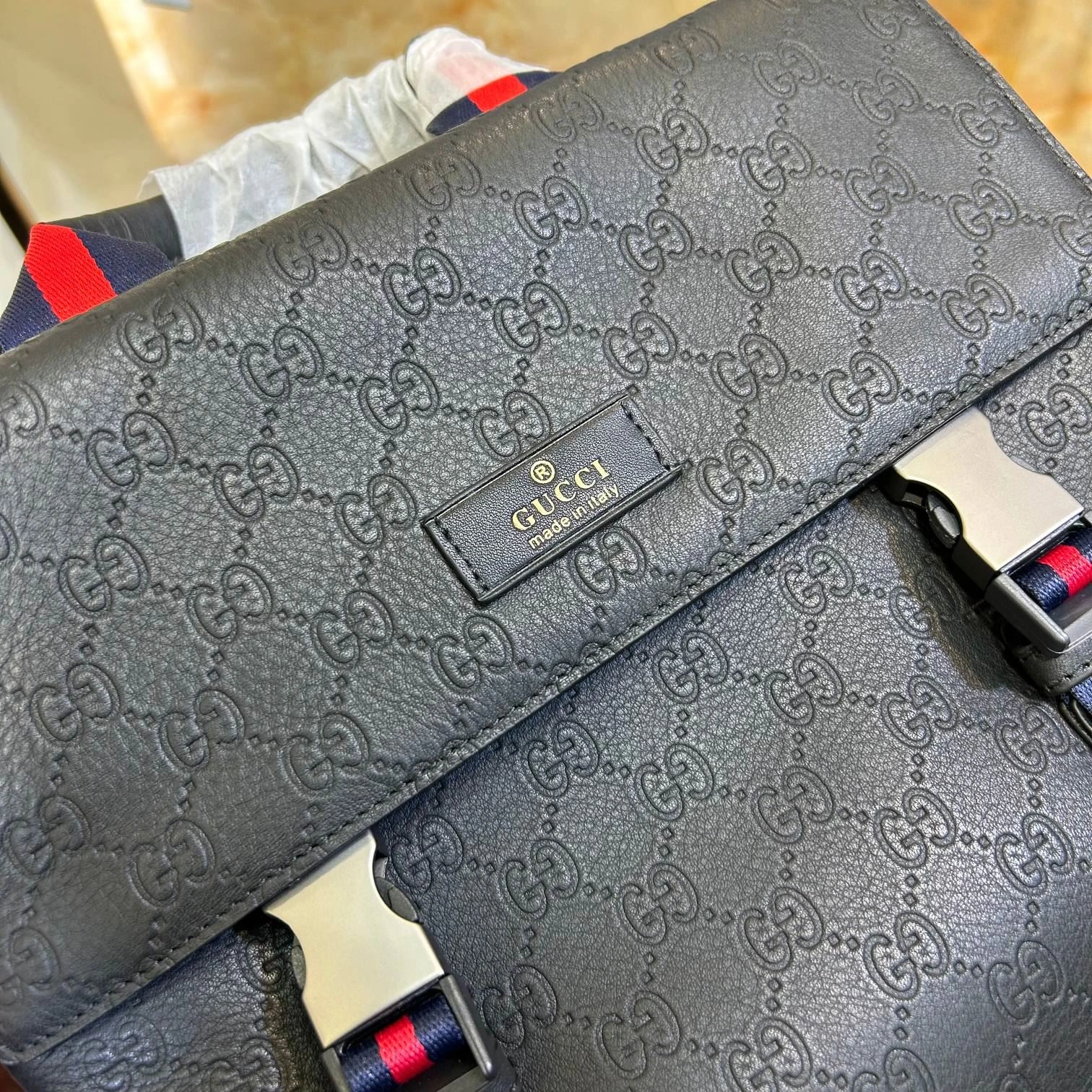 Mens Gucci Backpacks ComfortFit 93076