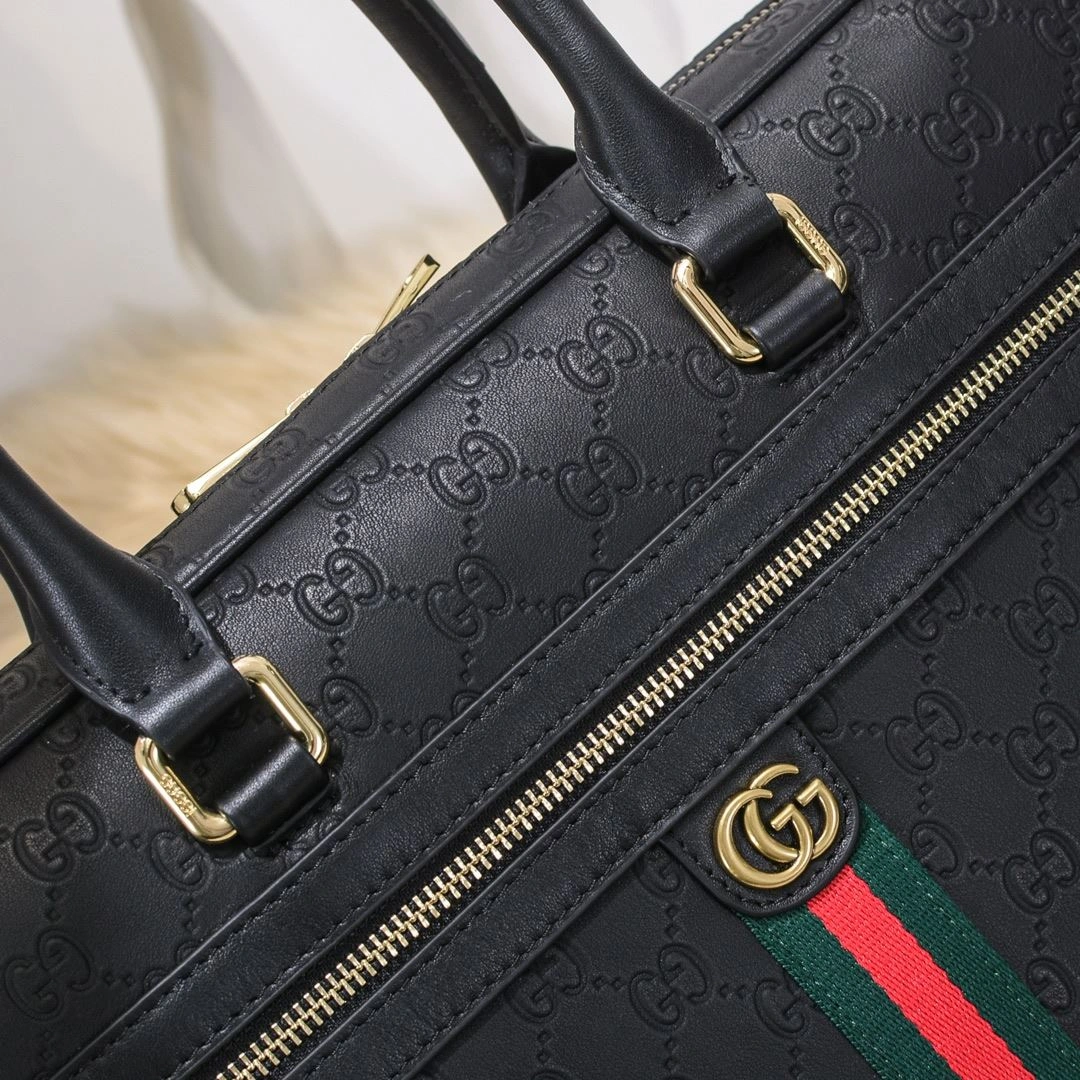 Mens Gucci Briefcases Flexible 90906