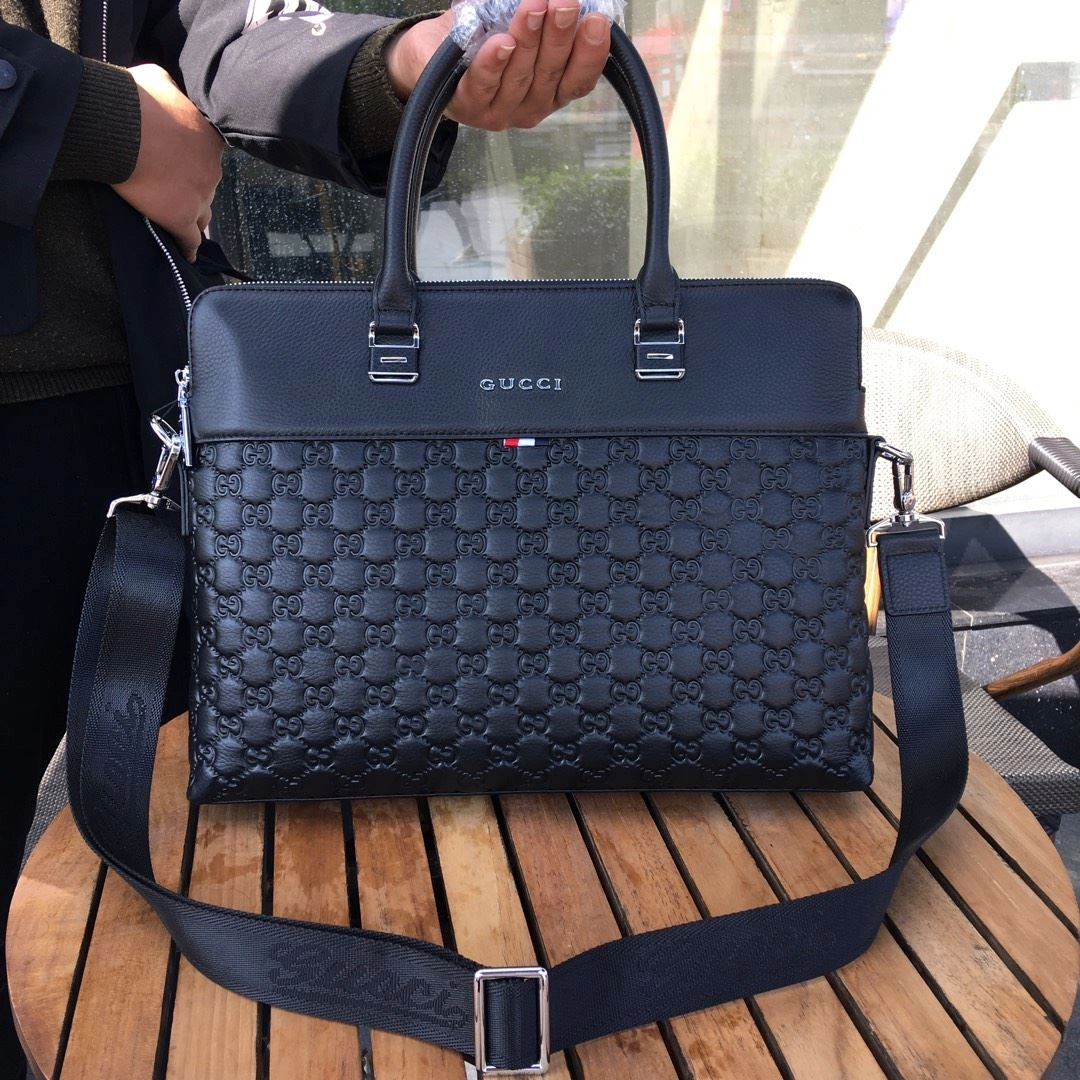 Mens Gucci Briefcases Elegant 93064