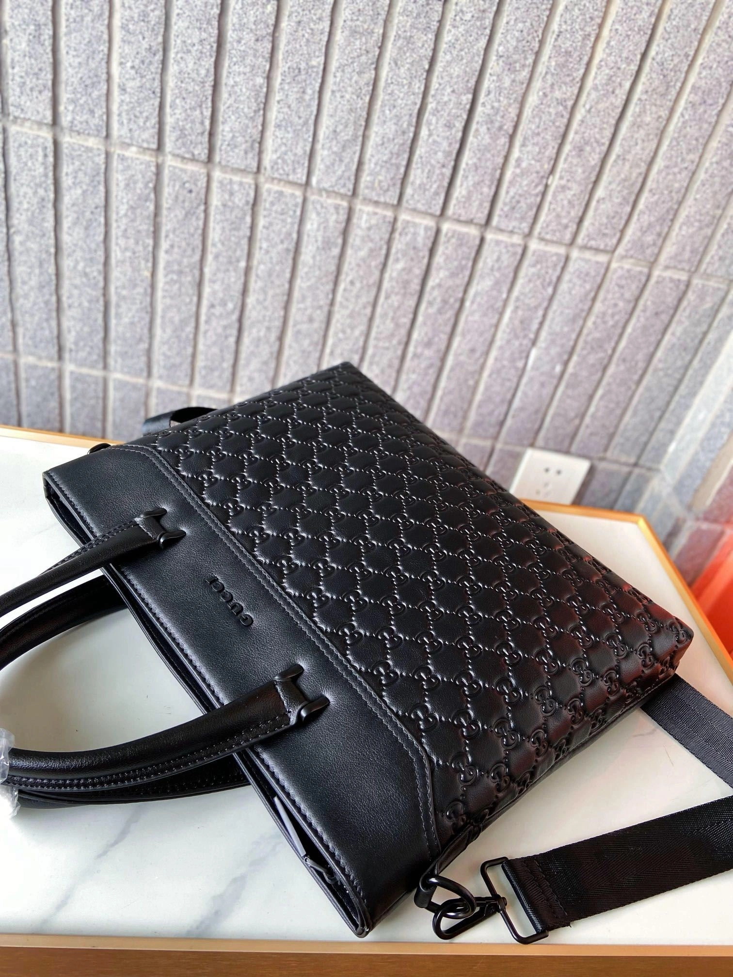 Mens Gucci Briefcases Durable 93098