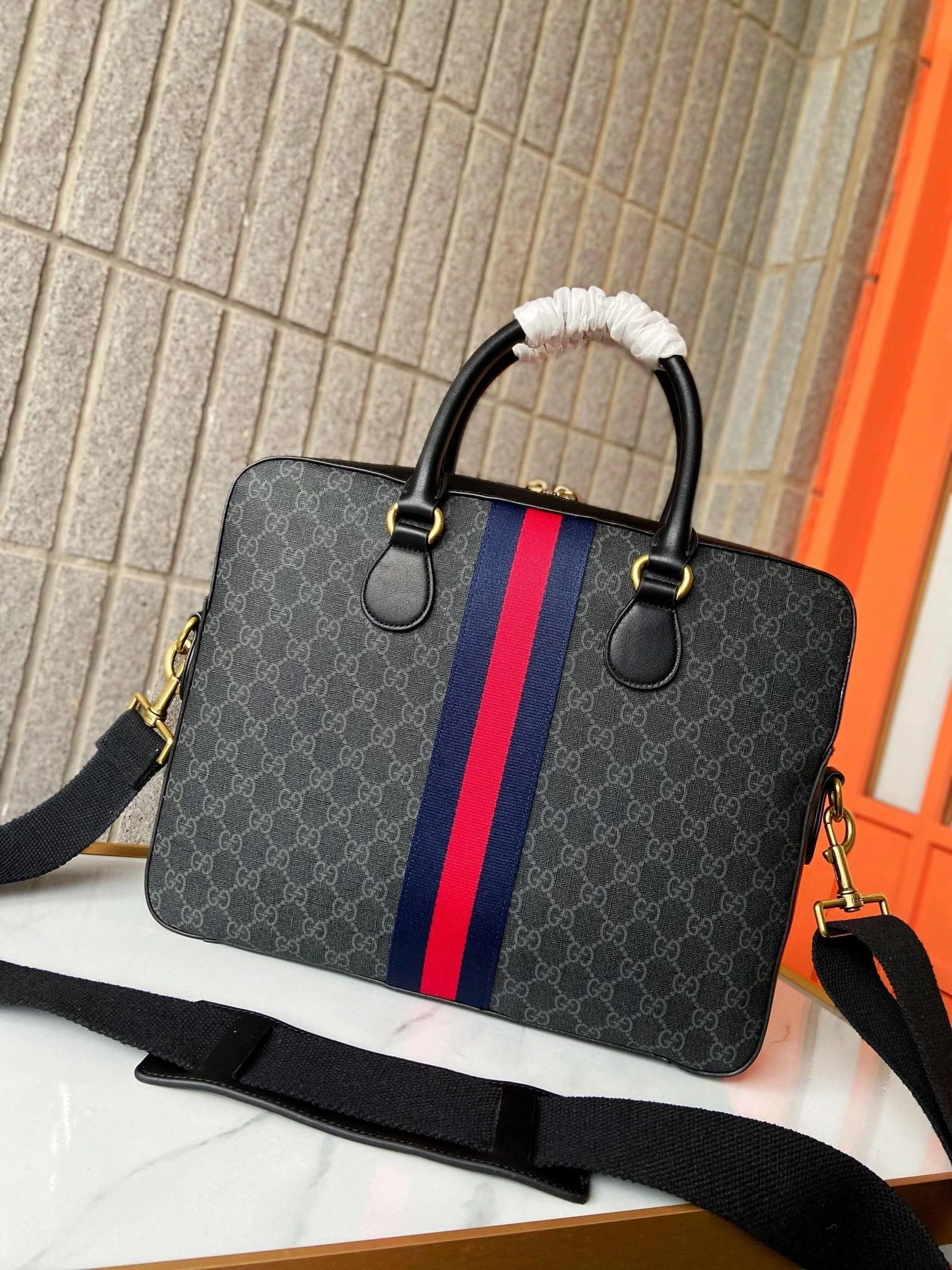 Mens Gucci Briefcases MultiPurpose 93090