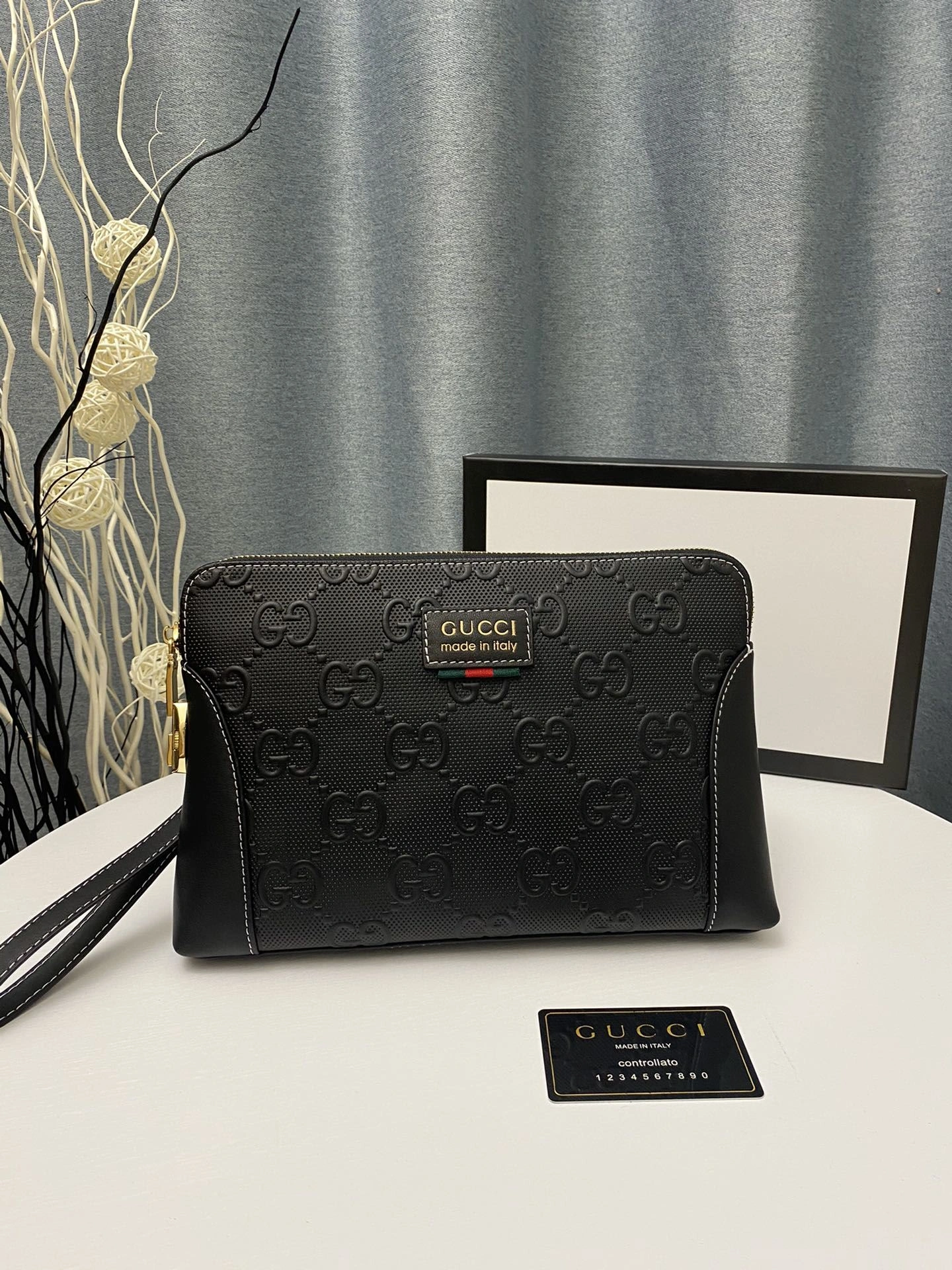Mens Gucci Clutch Bags Reliable 93025