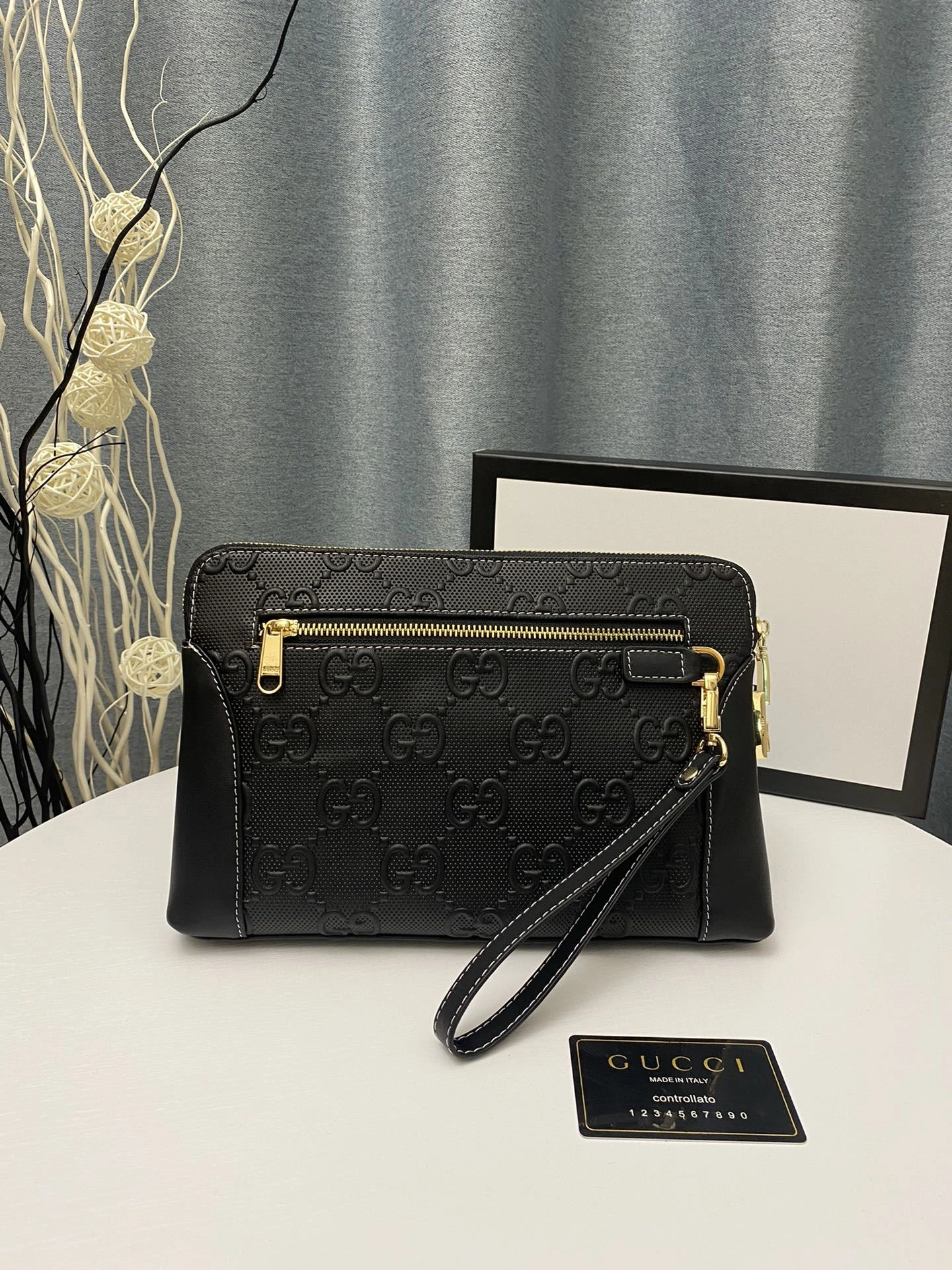 Mens Gucci Clutch Bags Reliable 93025