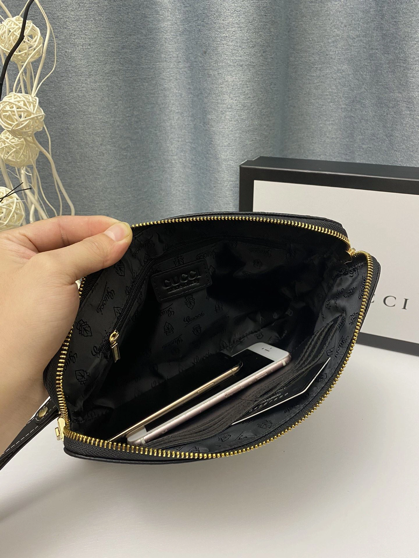 Mens Gucci Clutch Bags Reliable 93025