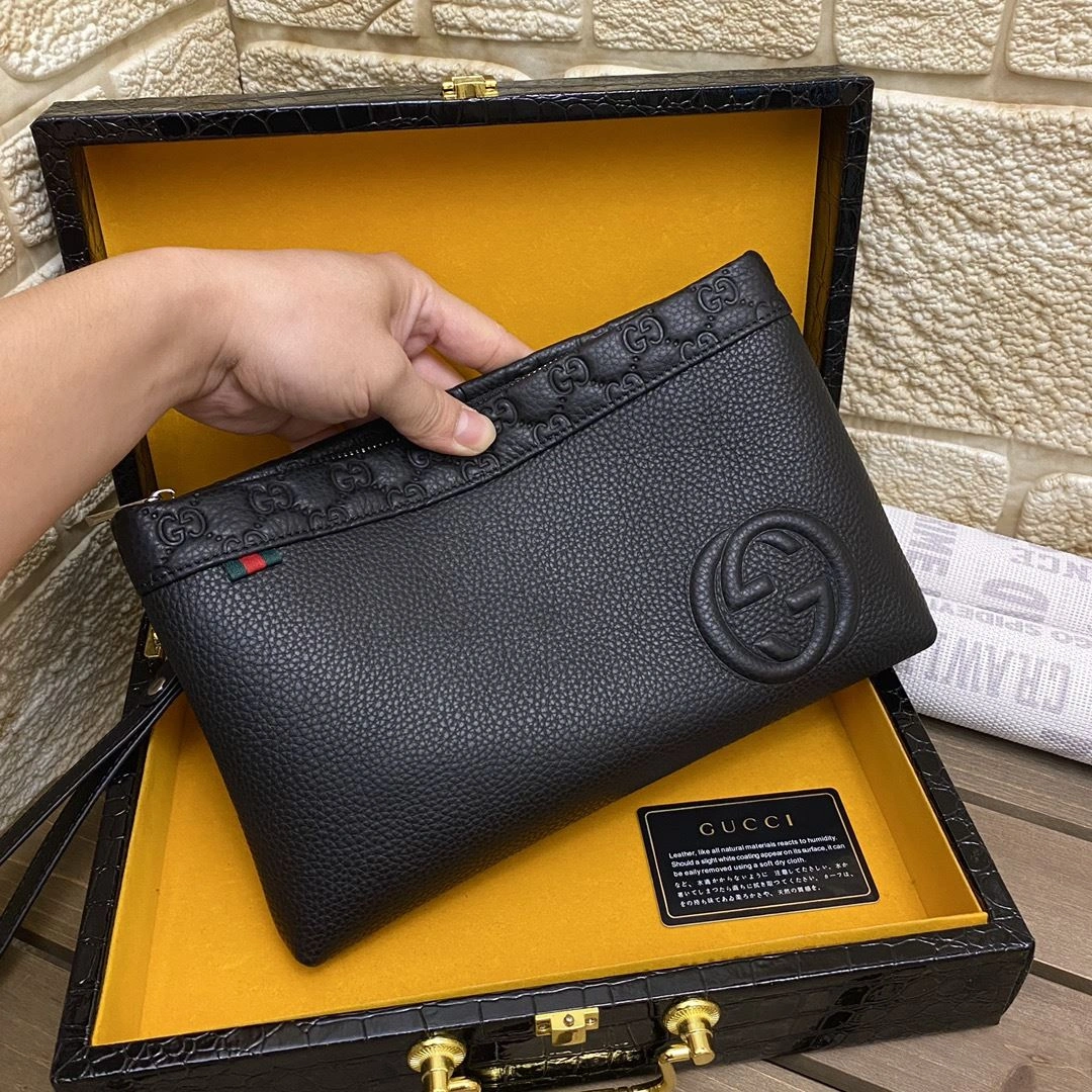 Functional Mens Gucci Clutch Bags 93085